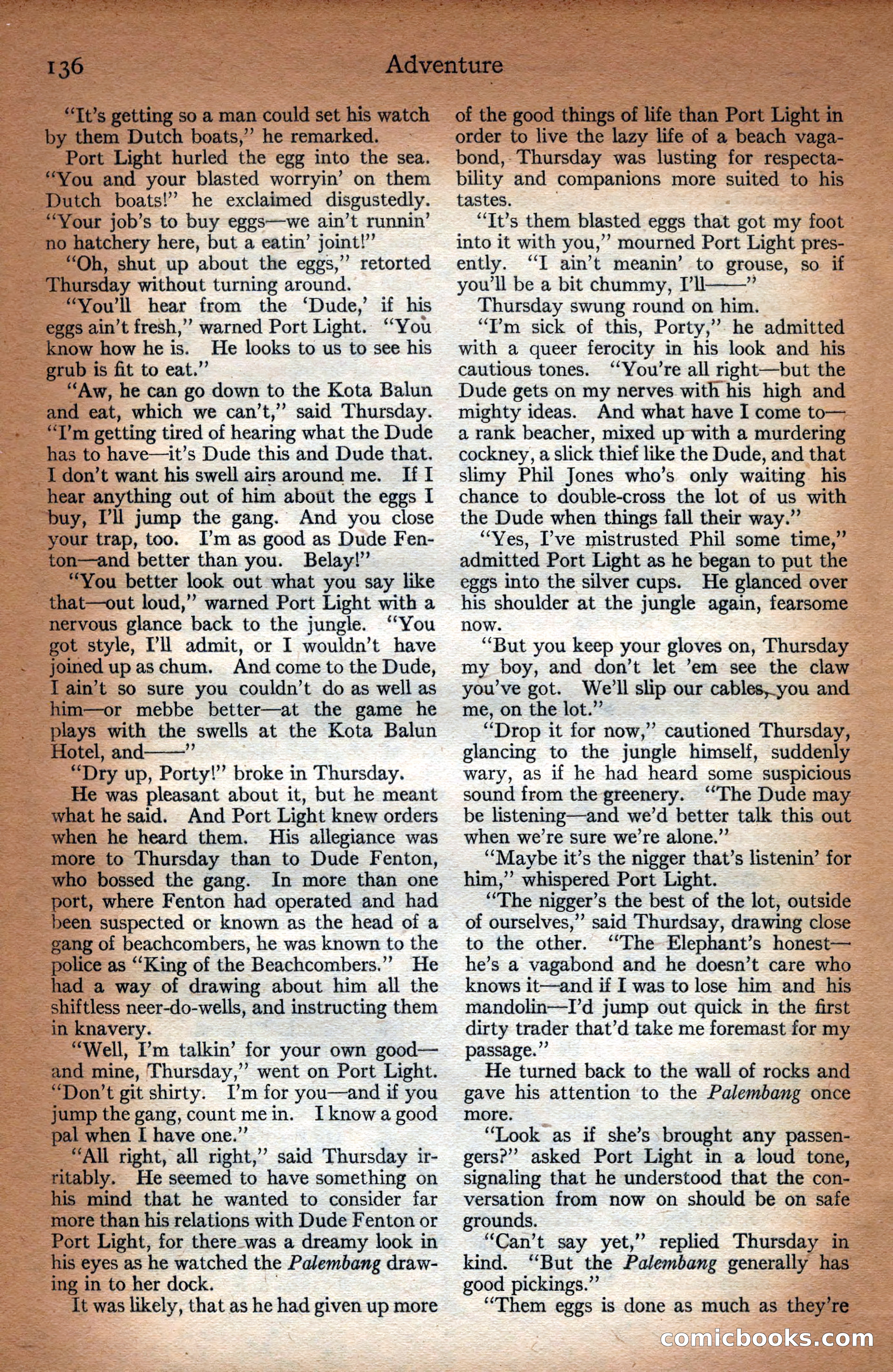 Adventure Magazine Cover — page 138 of 196