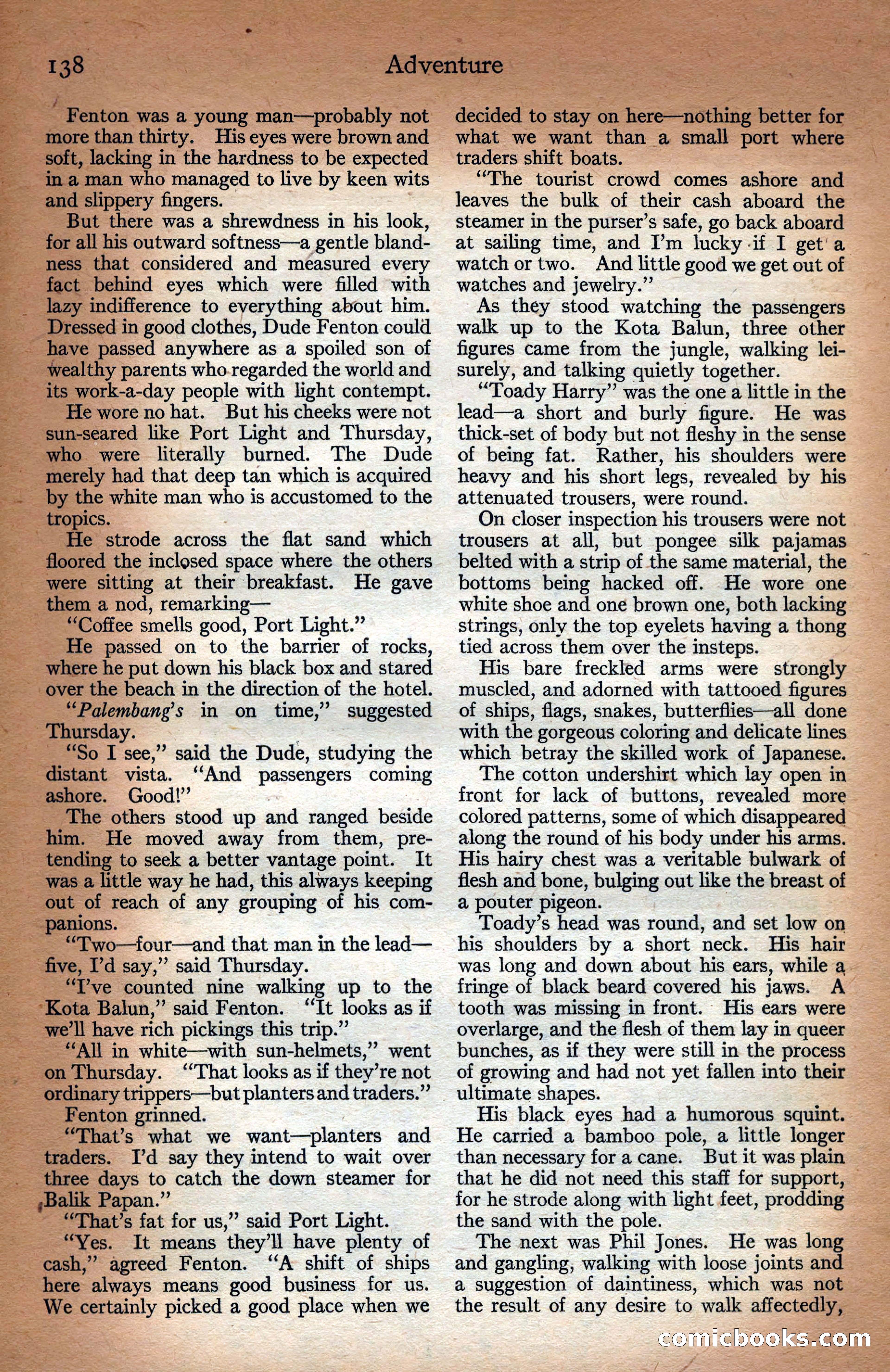 Adventure Magazine Cover — page 140 of 196