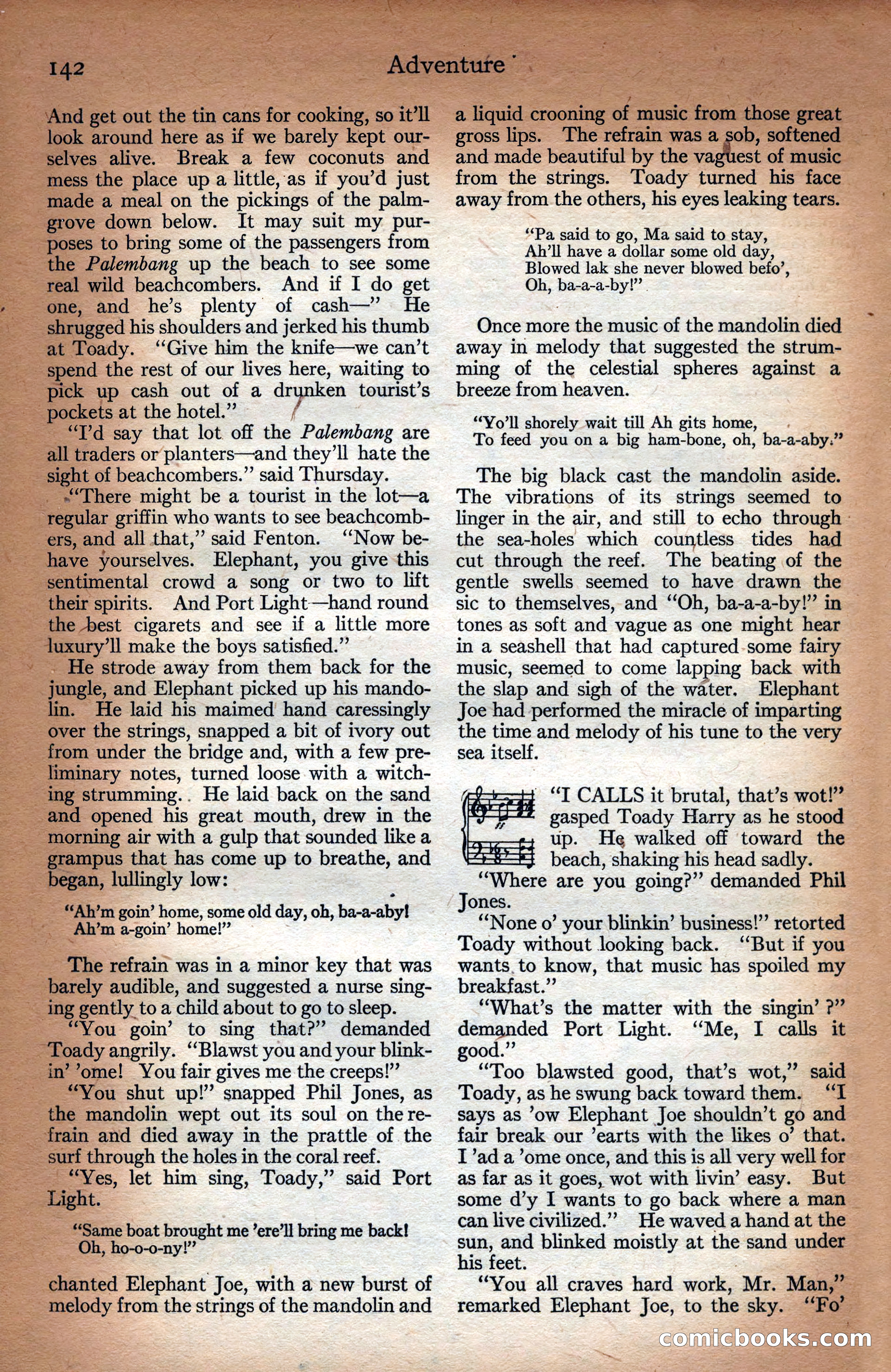 Adventure Magazine Cover — page 144 of 196