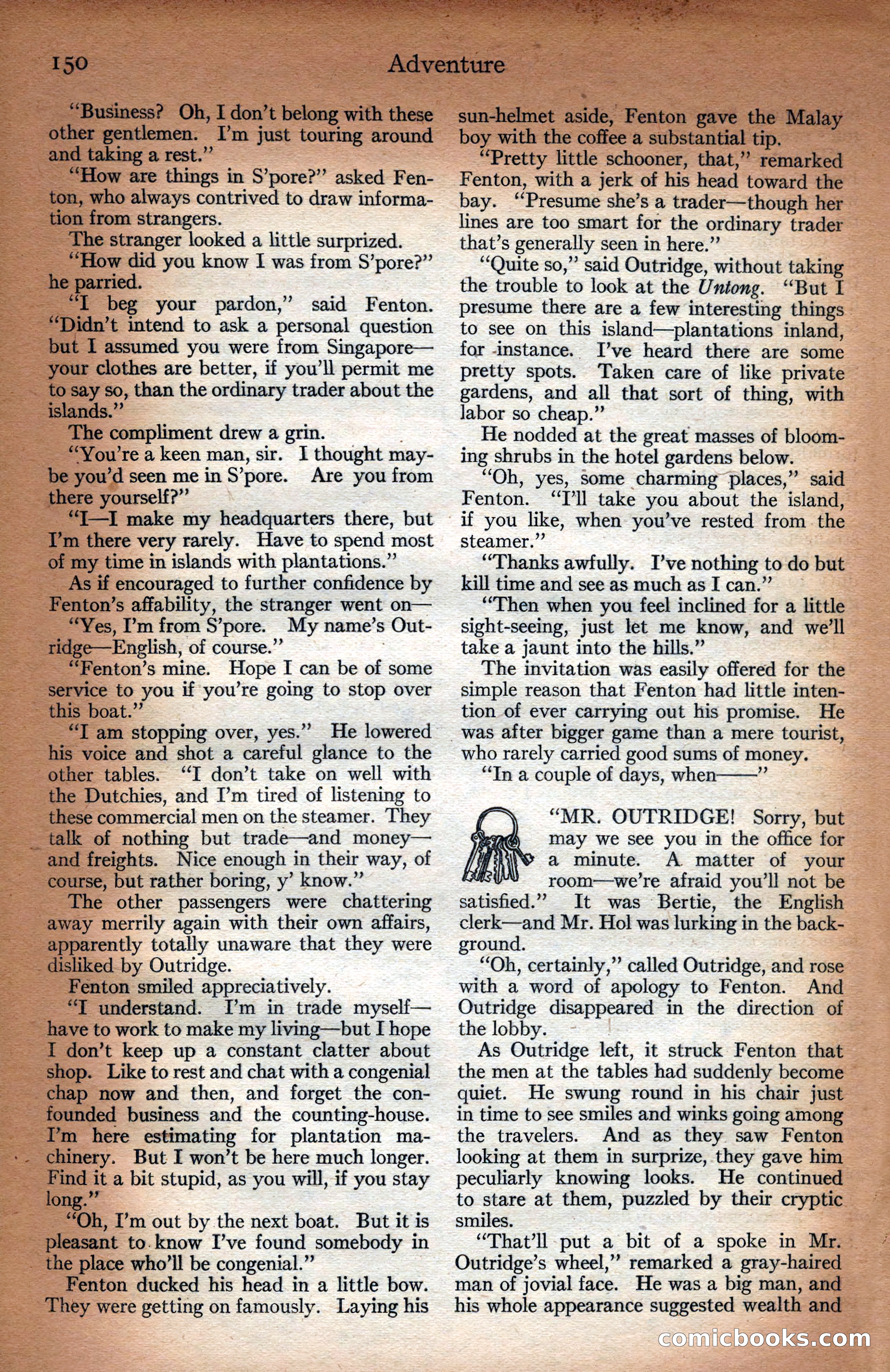 Adventure Magazine Cover — page 152 of 196