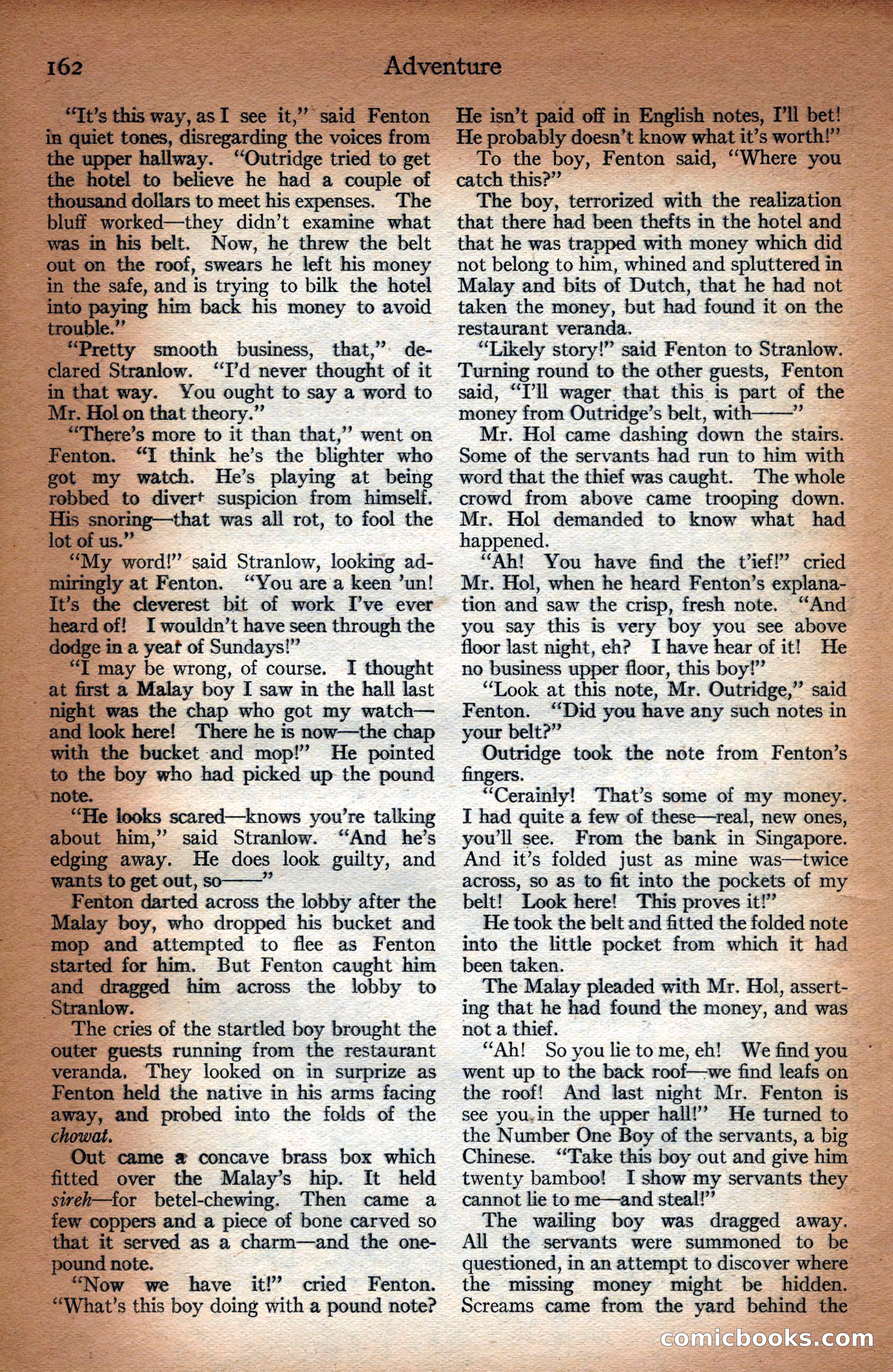 Adventure Magazine Cover — page 164 of 196