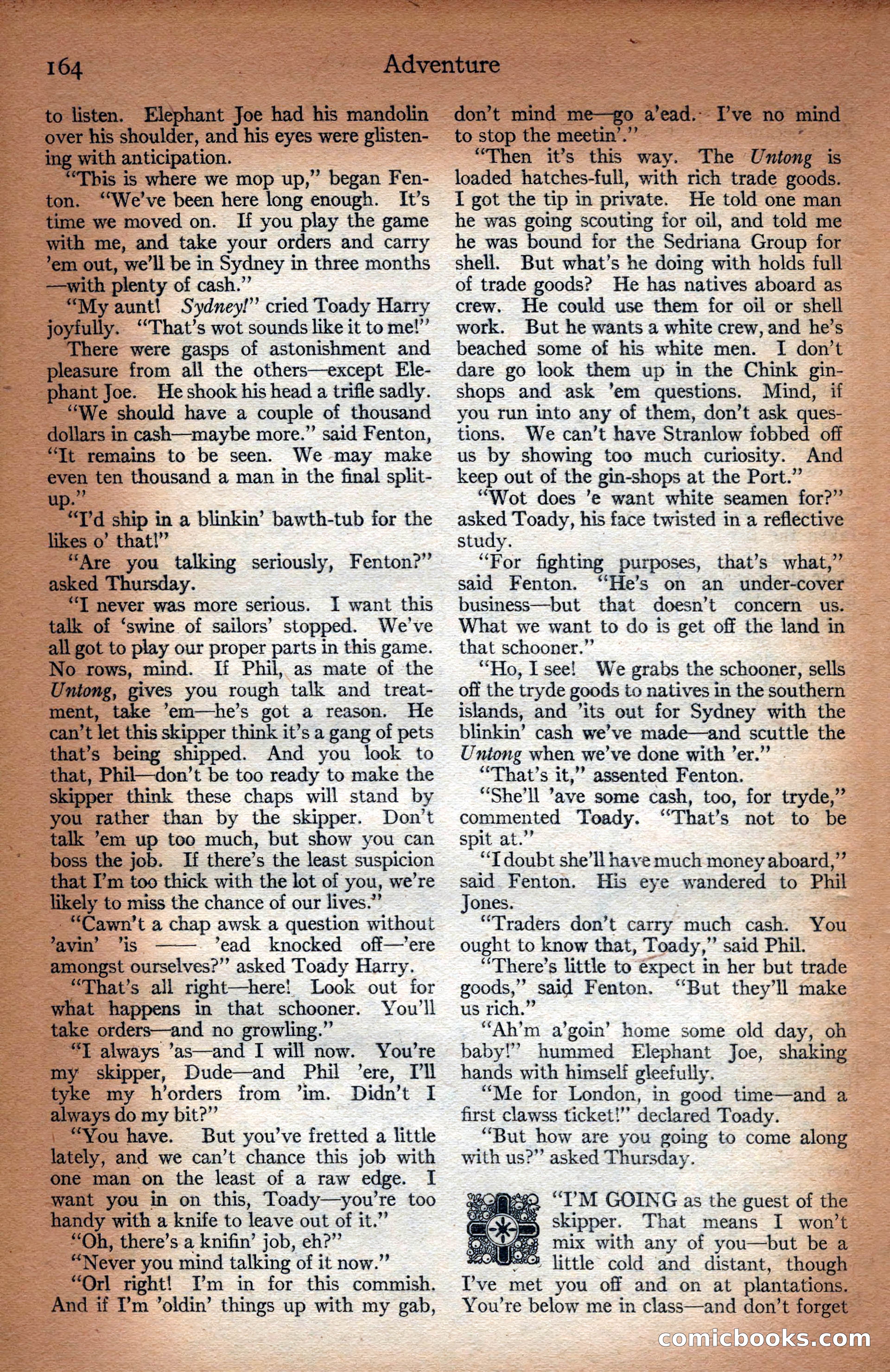 Adventure Magazine Cover — page 166 of 196