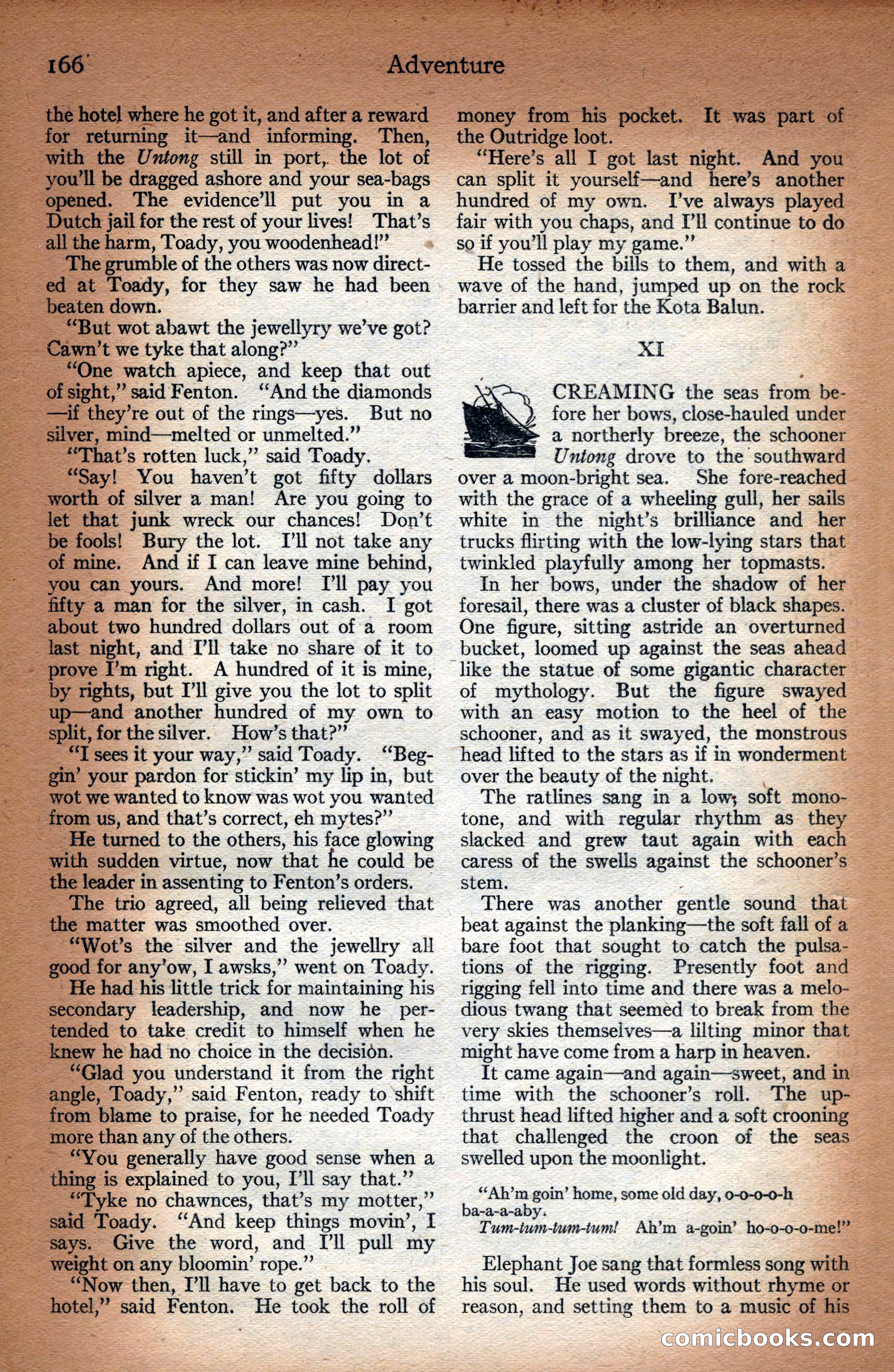 Adventure Magazine Cover — page 168 of 196