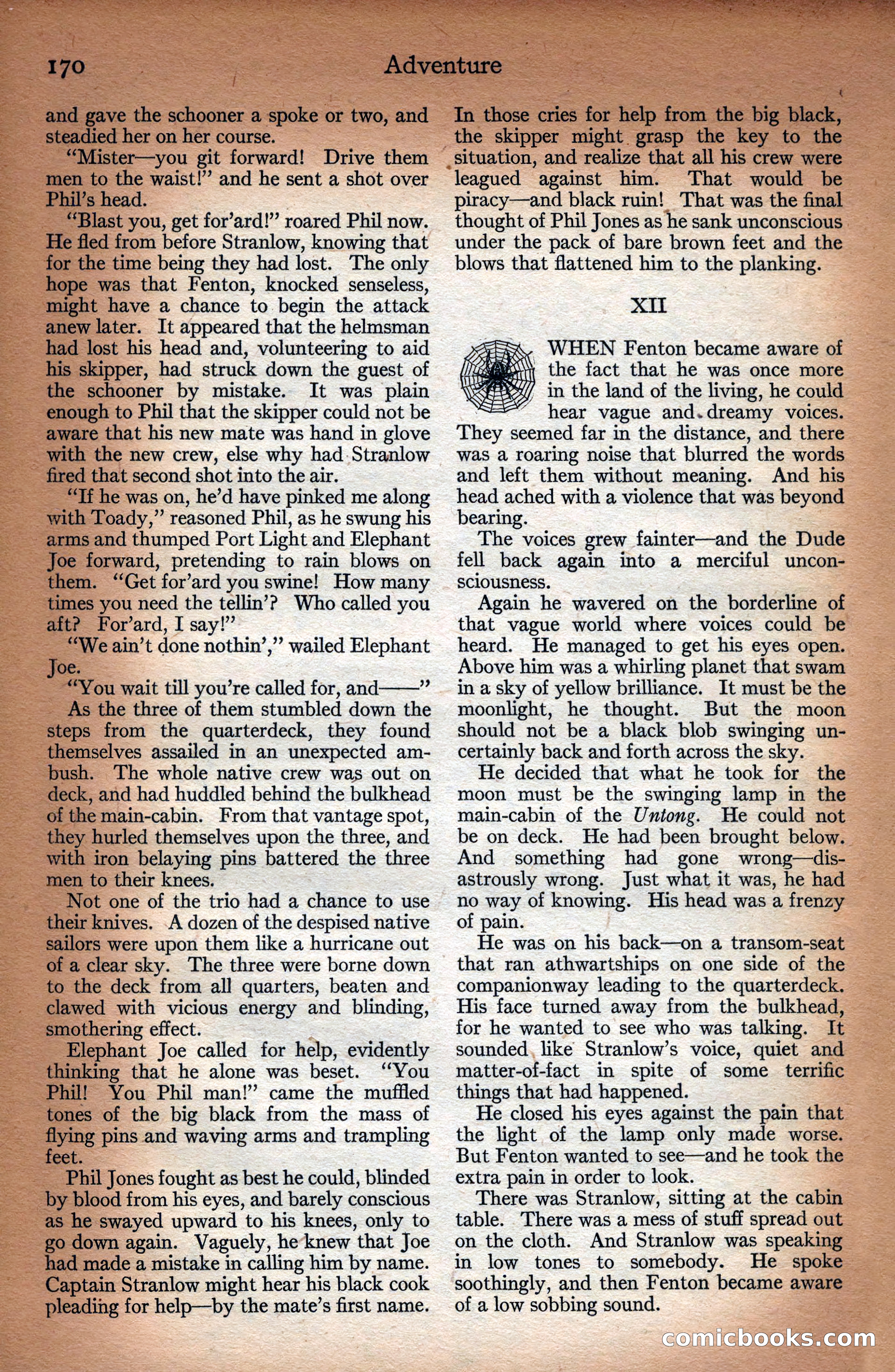 Adventure Magazine Cover — page 172 of 196
