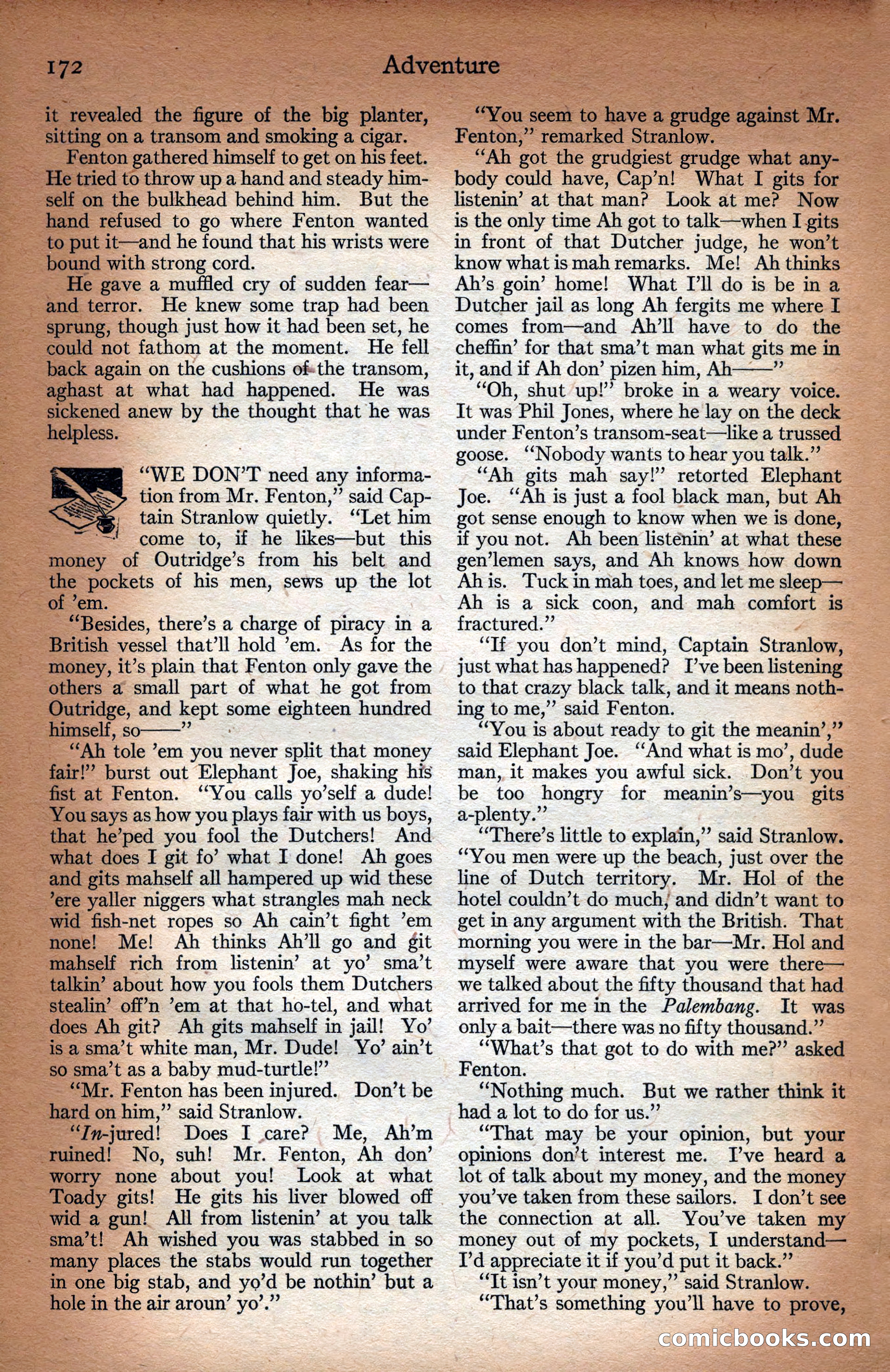 Adventure Magazine Cover — page 174 of 196