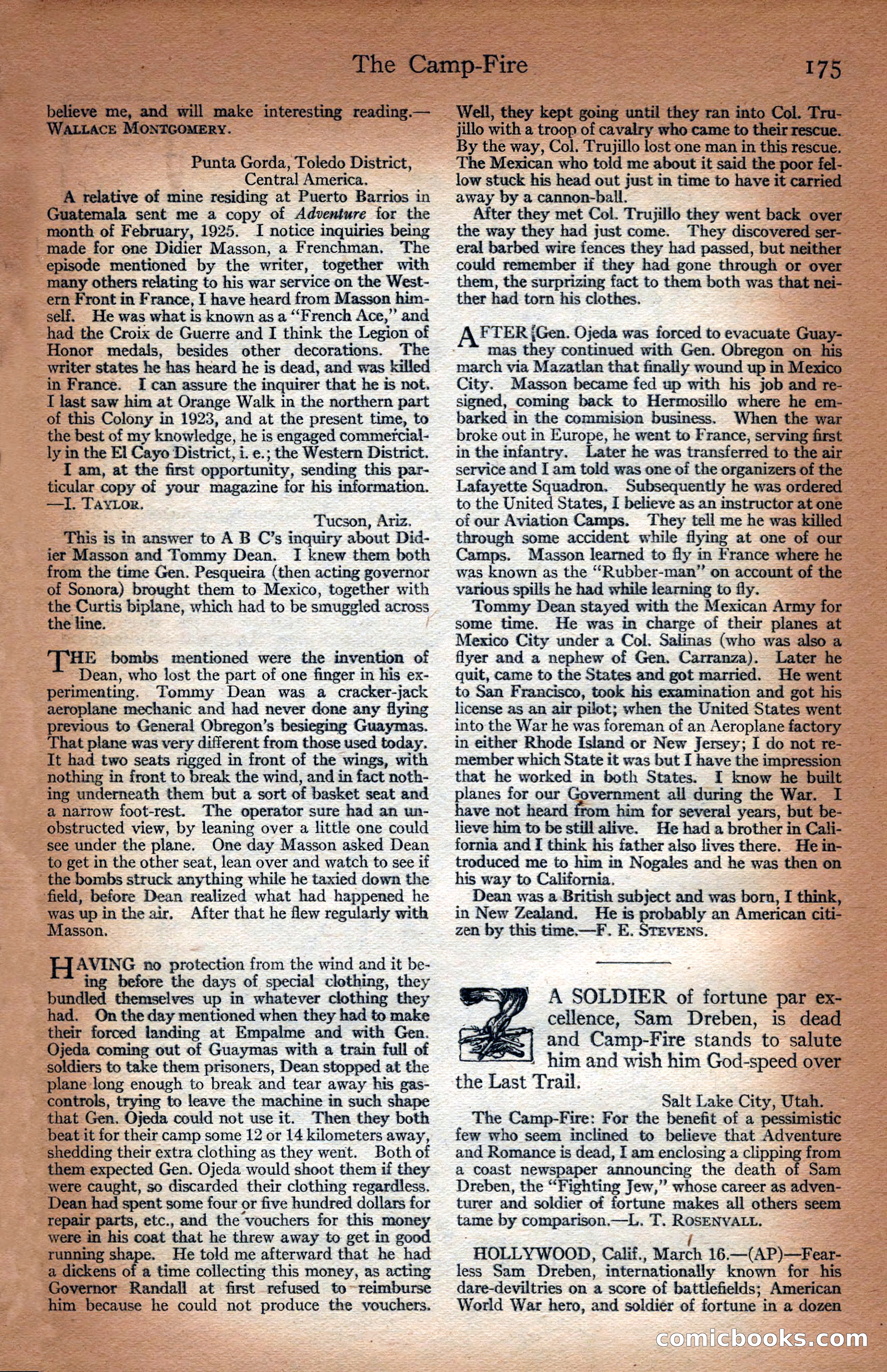 Adventure Magazine Cover — page 177 of 196