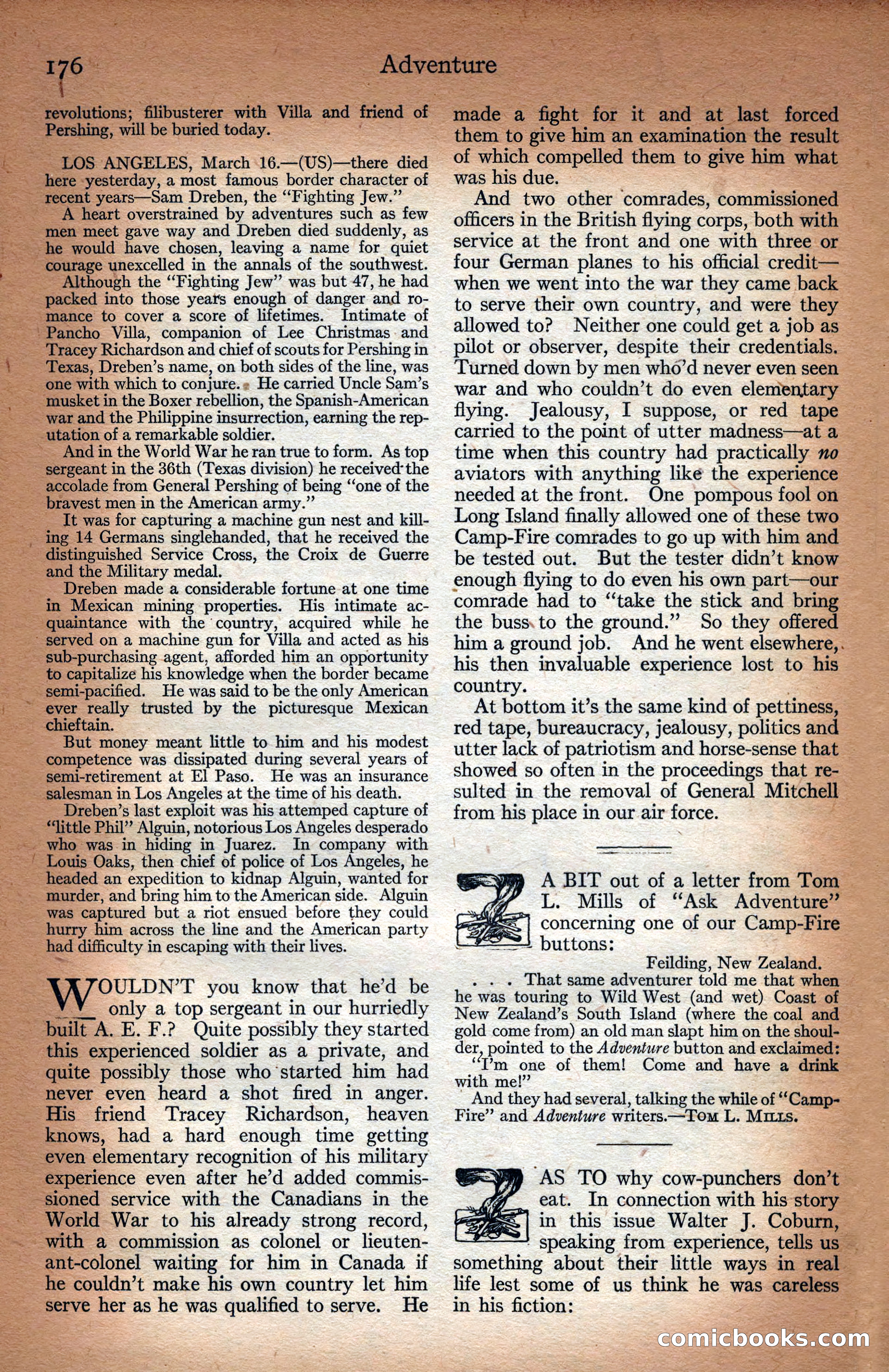 Adventure Magazine Cover — page 178 of 196