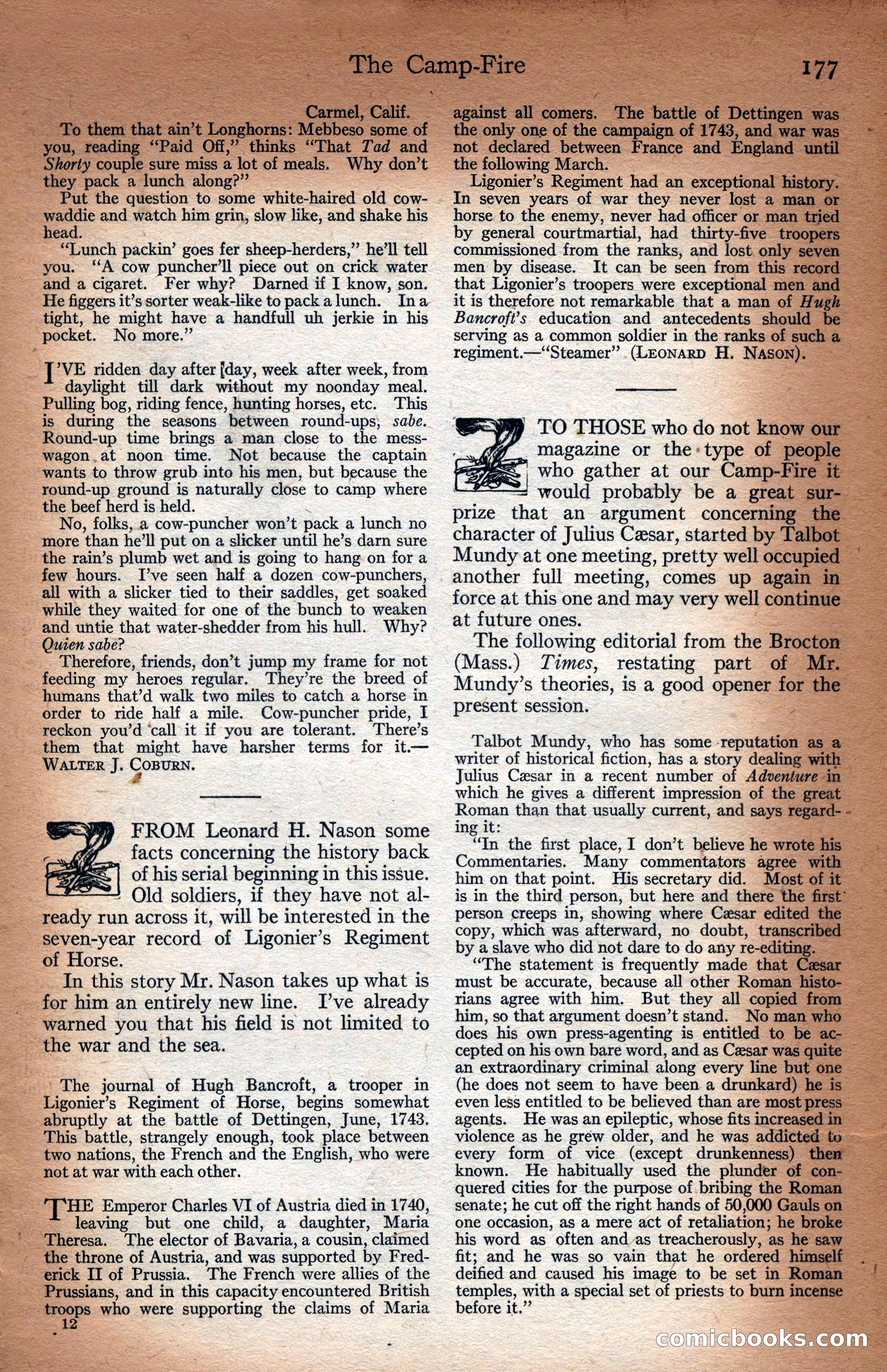 Adventure Magazine Cover — page 179 of 196