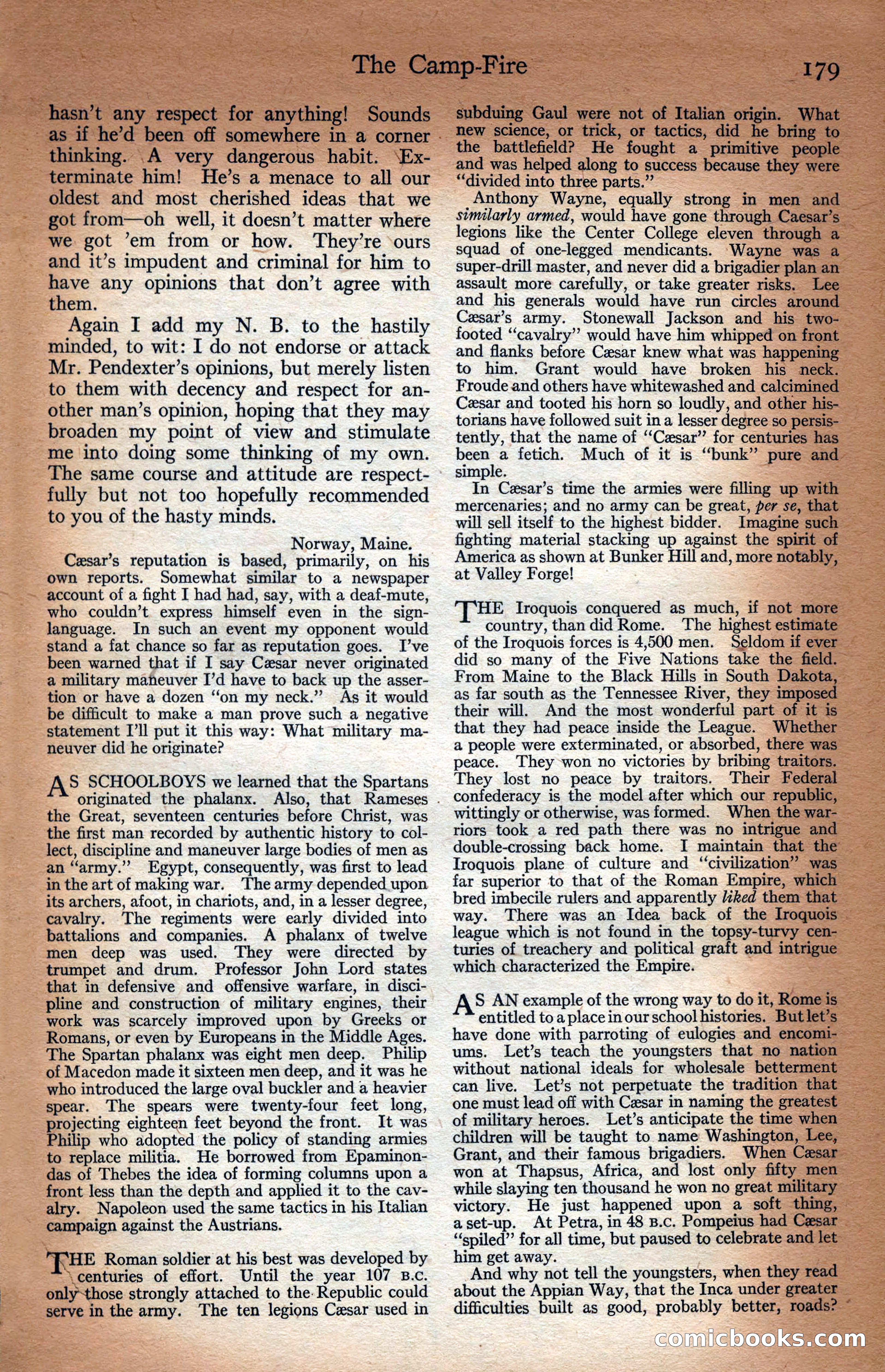 Adventure Magazine Cover — page 181 of 196