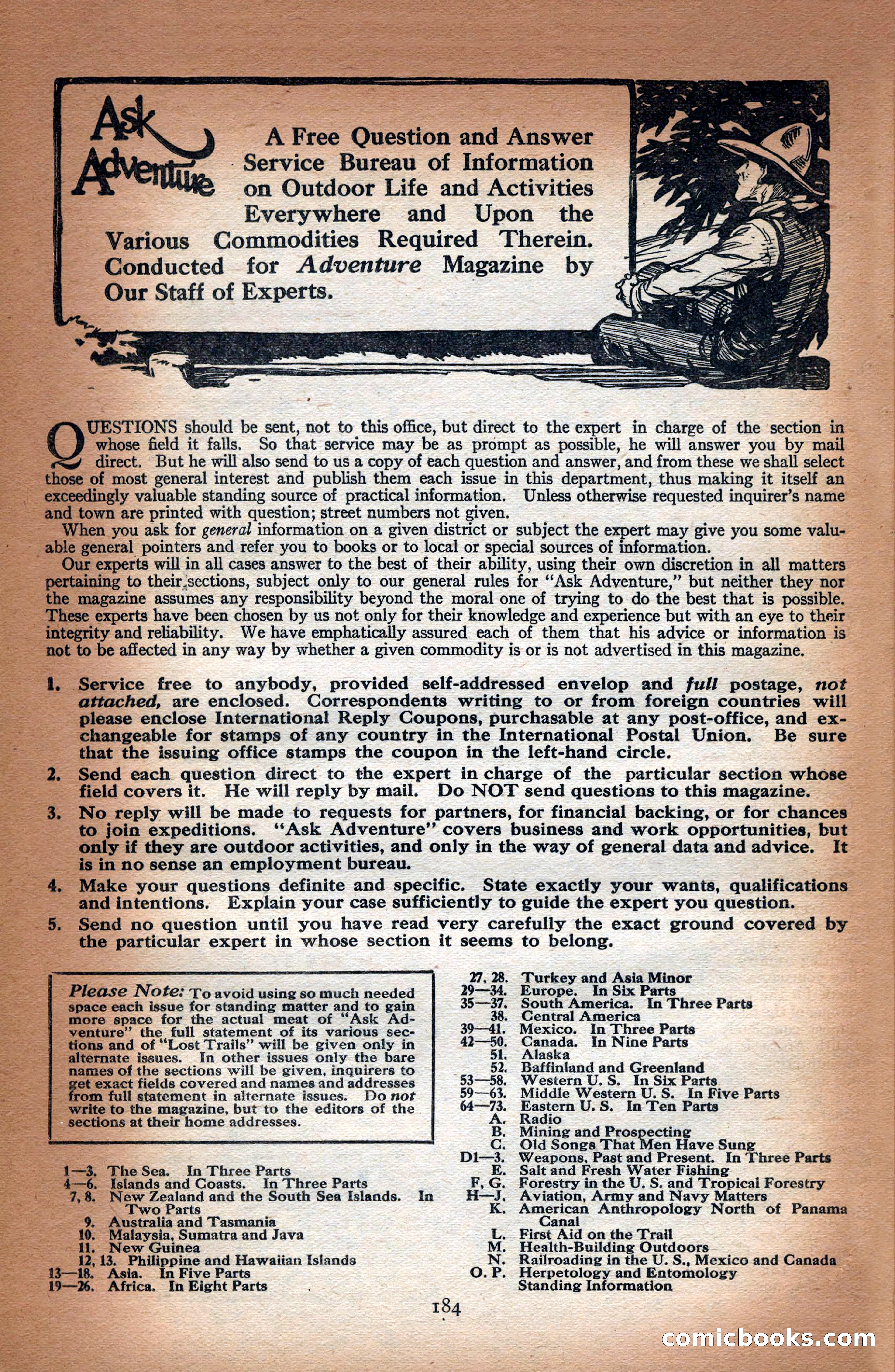 Adventure Magazine Cover — page 186 of 196