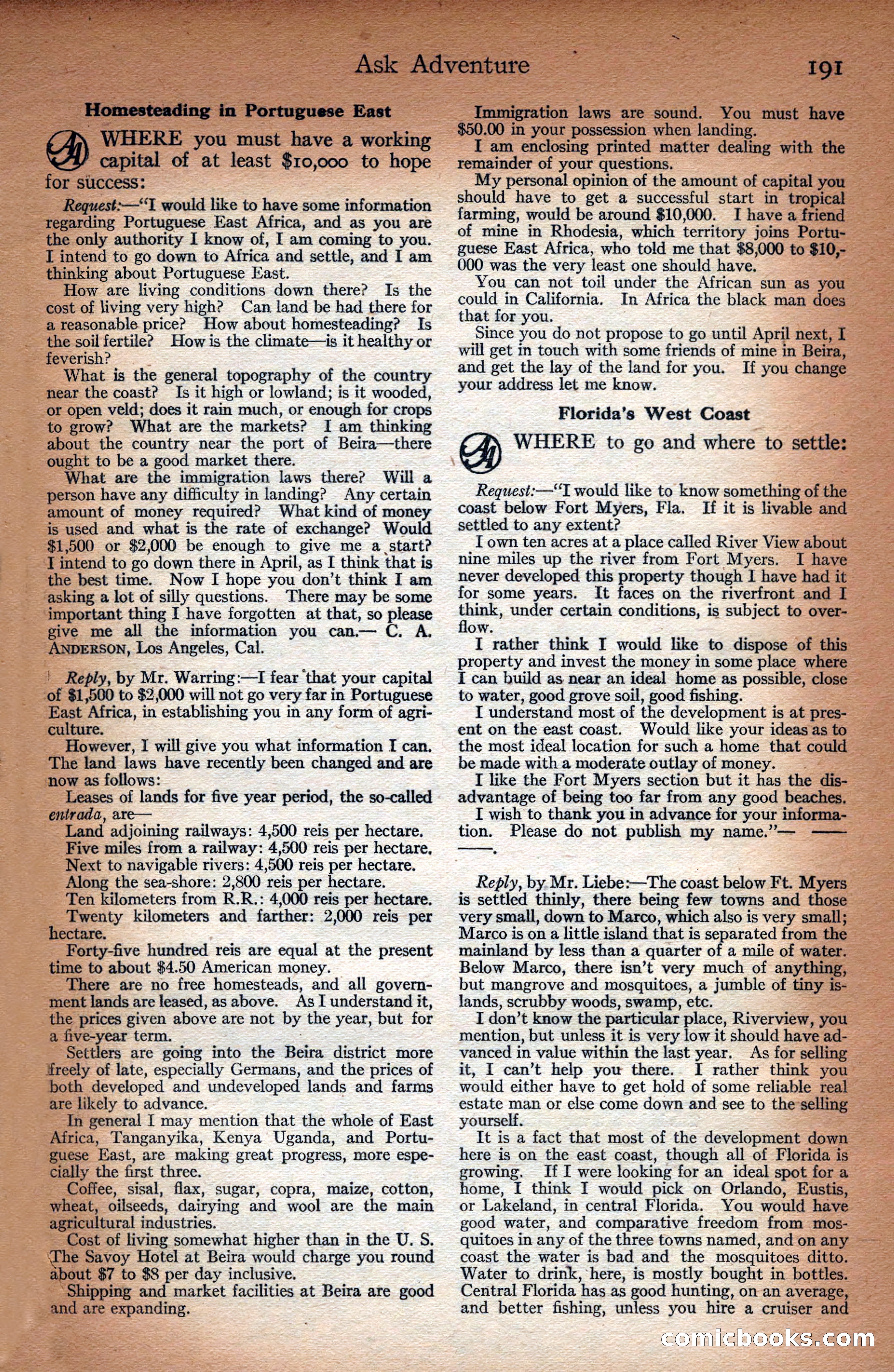 Adventure Magazine Cover — page 193 of 196