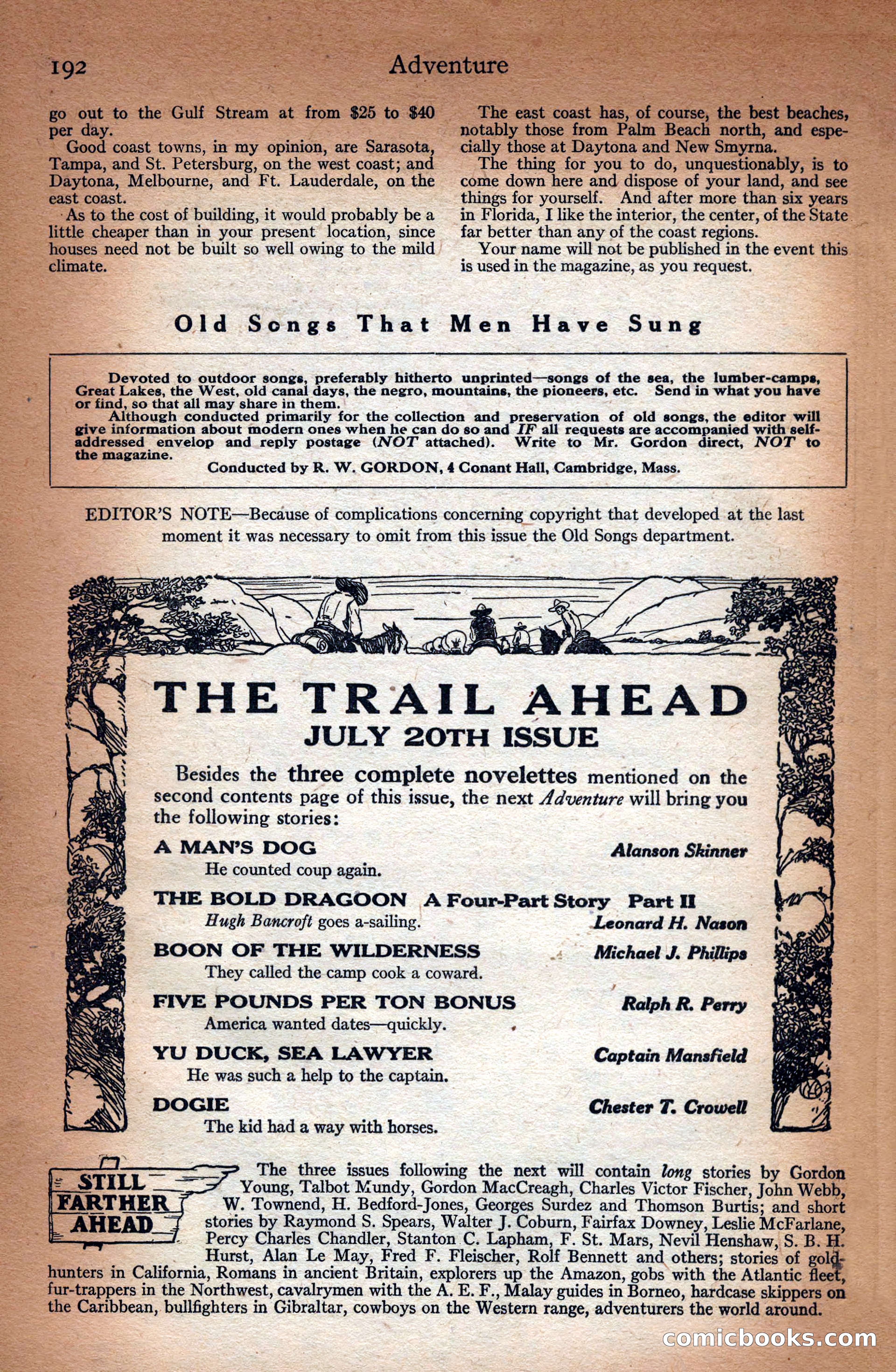 Adventure Magazine Cover — page 194 of 196