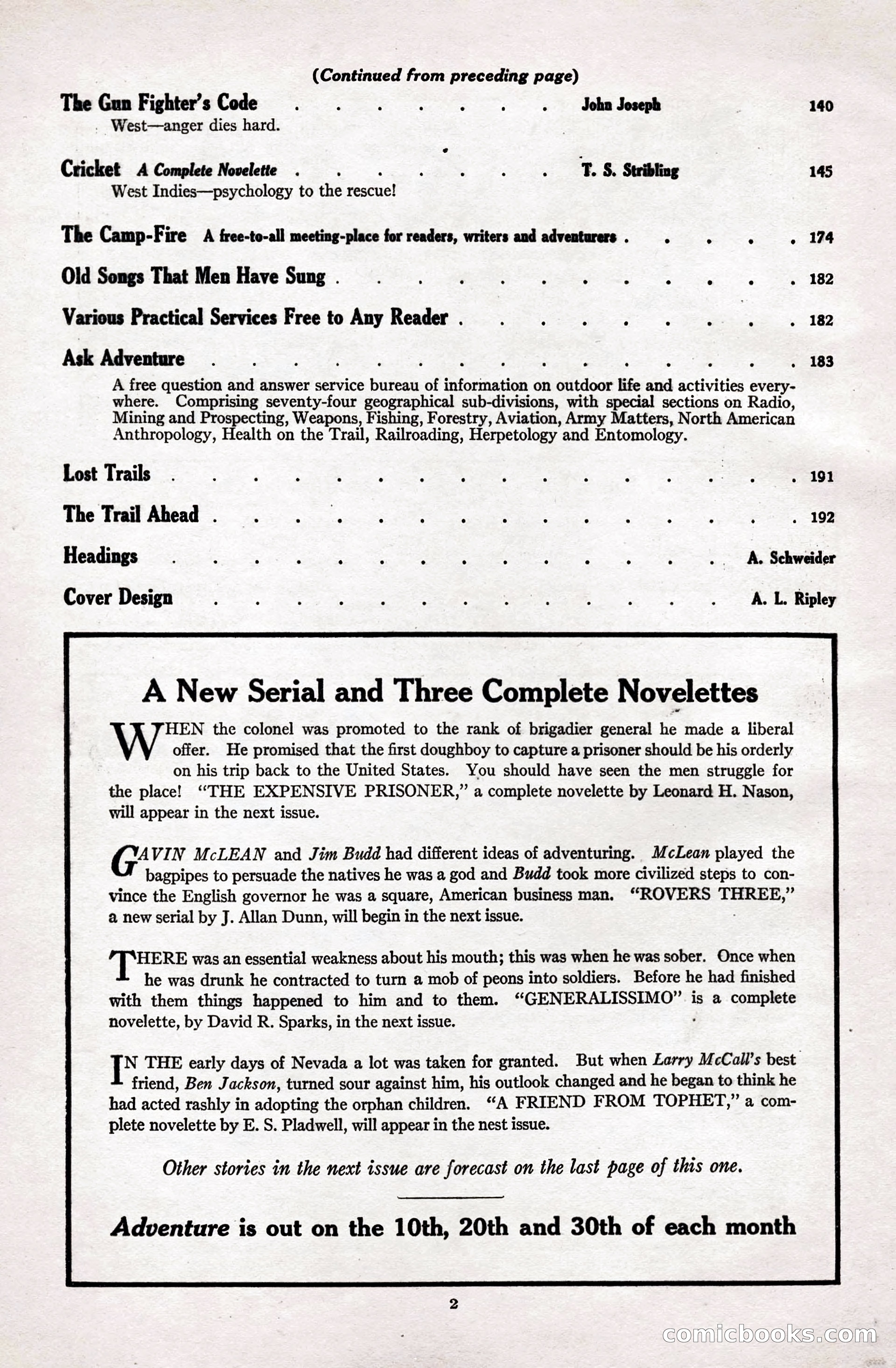 Adventure Magazine Cover — page 4 of 196