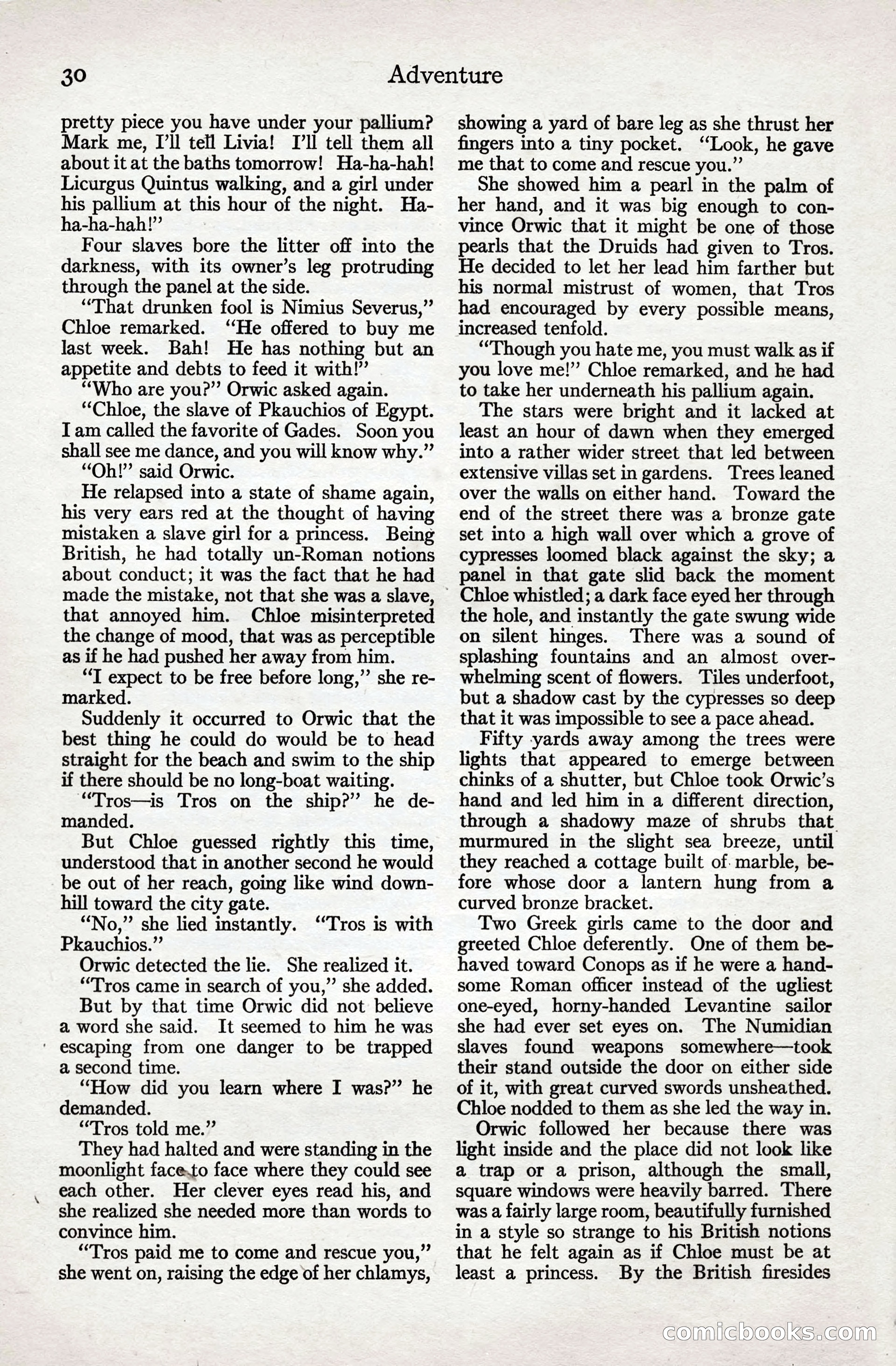 Adventure Magazine Cover — page 32 of 196