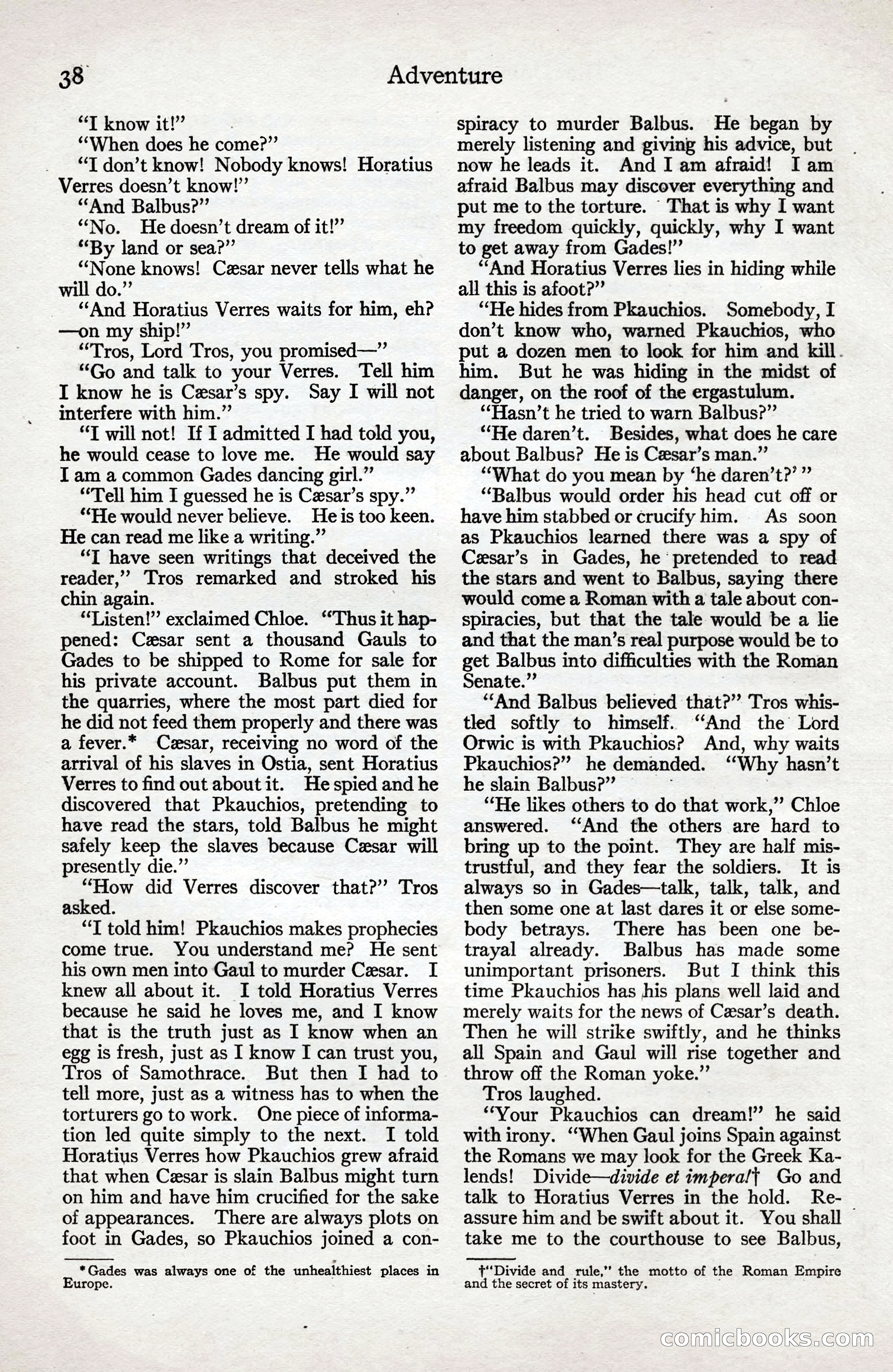 Adventure Magazine Cover — page 40 of 196