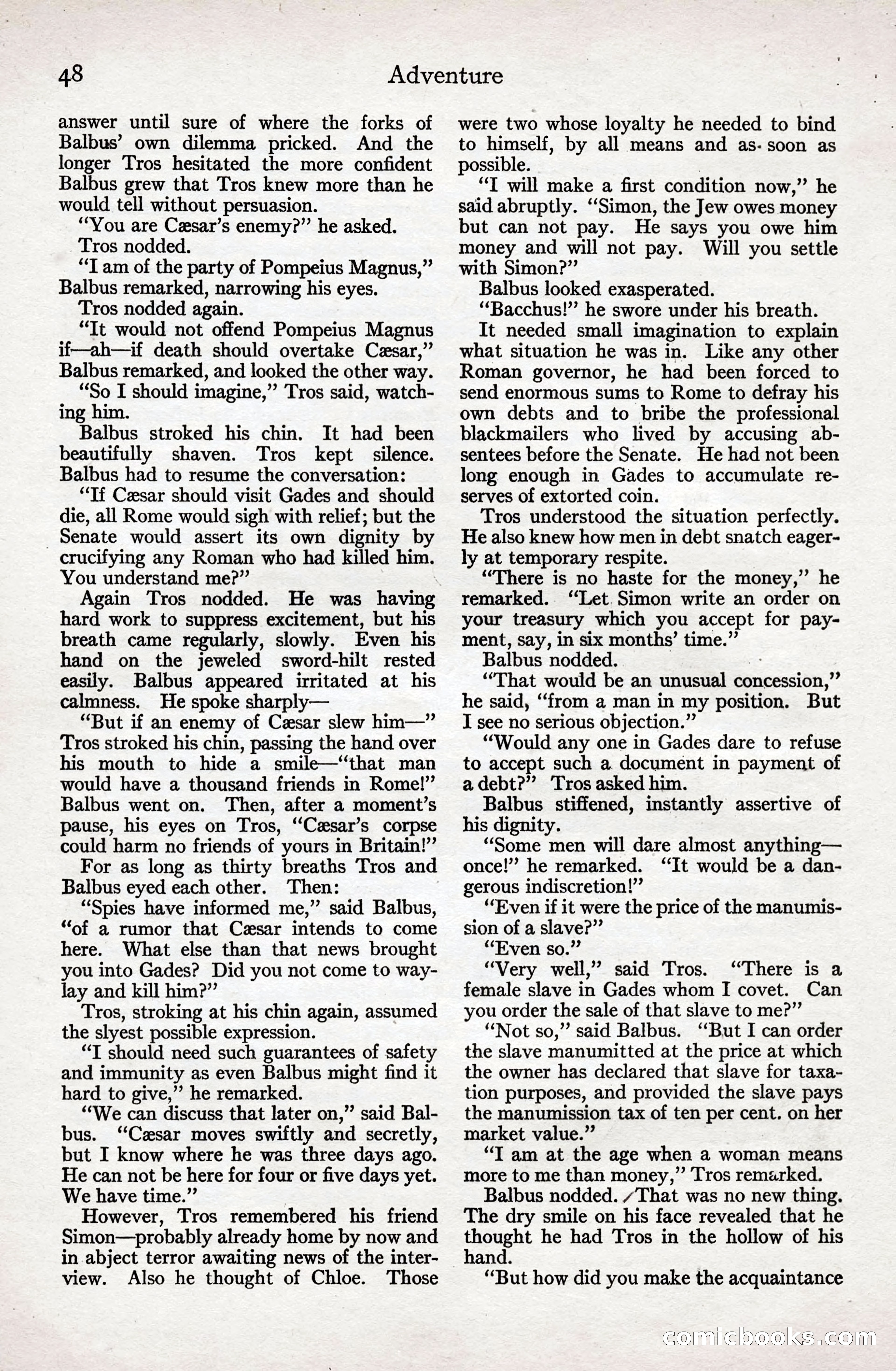 Adventure Magazine Cover — page 50 of 196