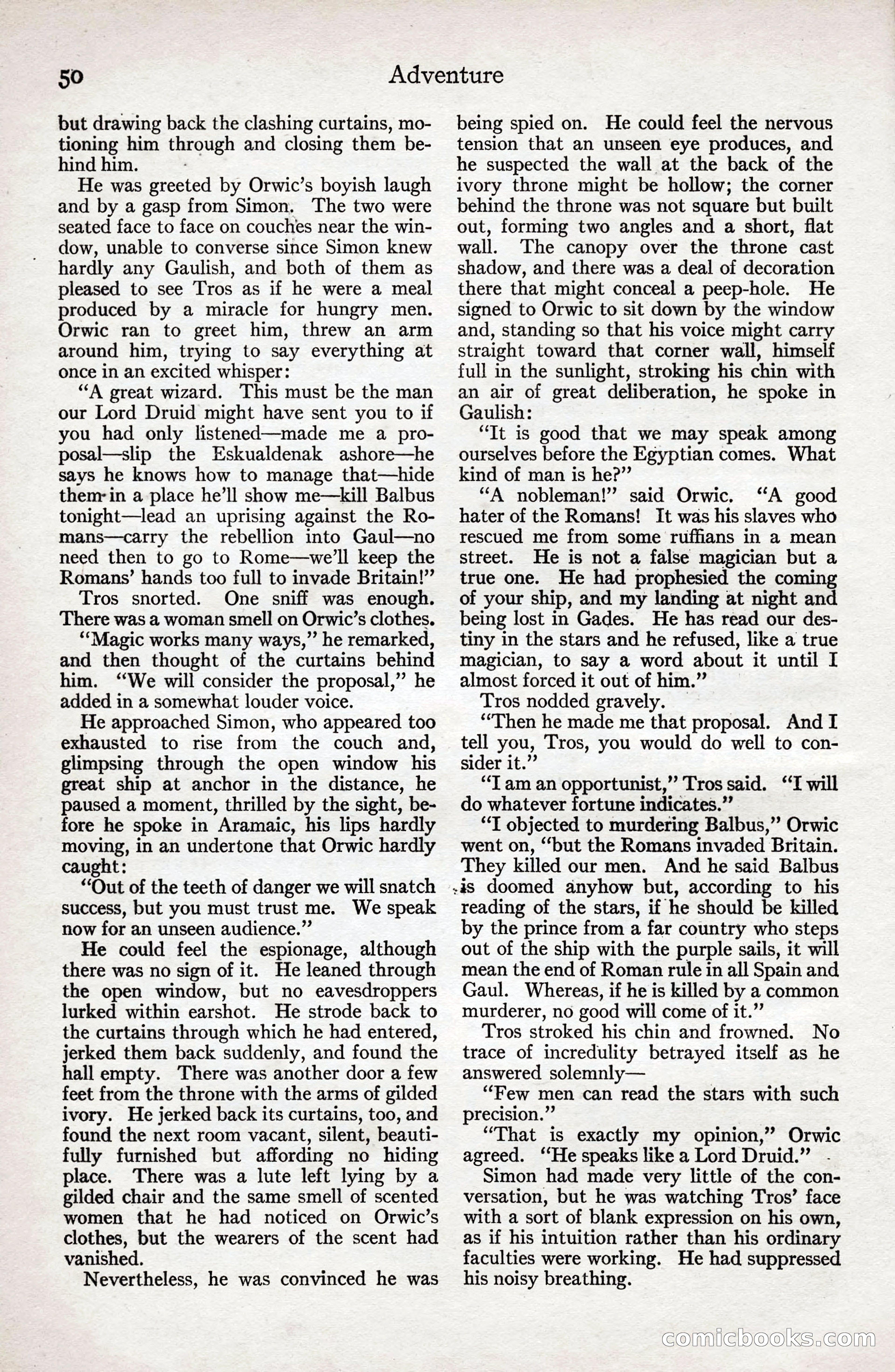 Adventure Magazine Cover — page 52 of 196