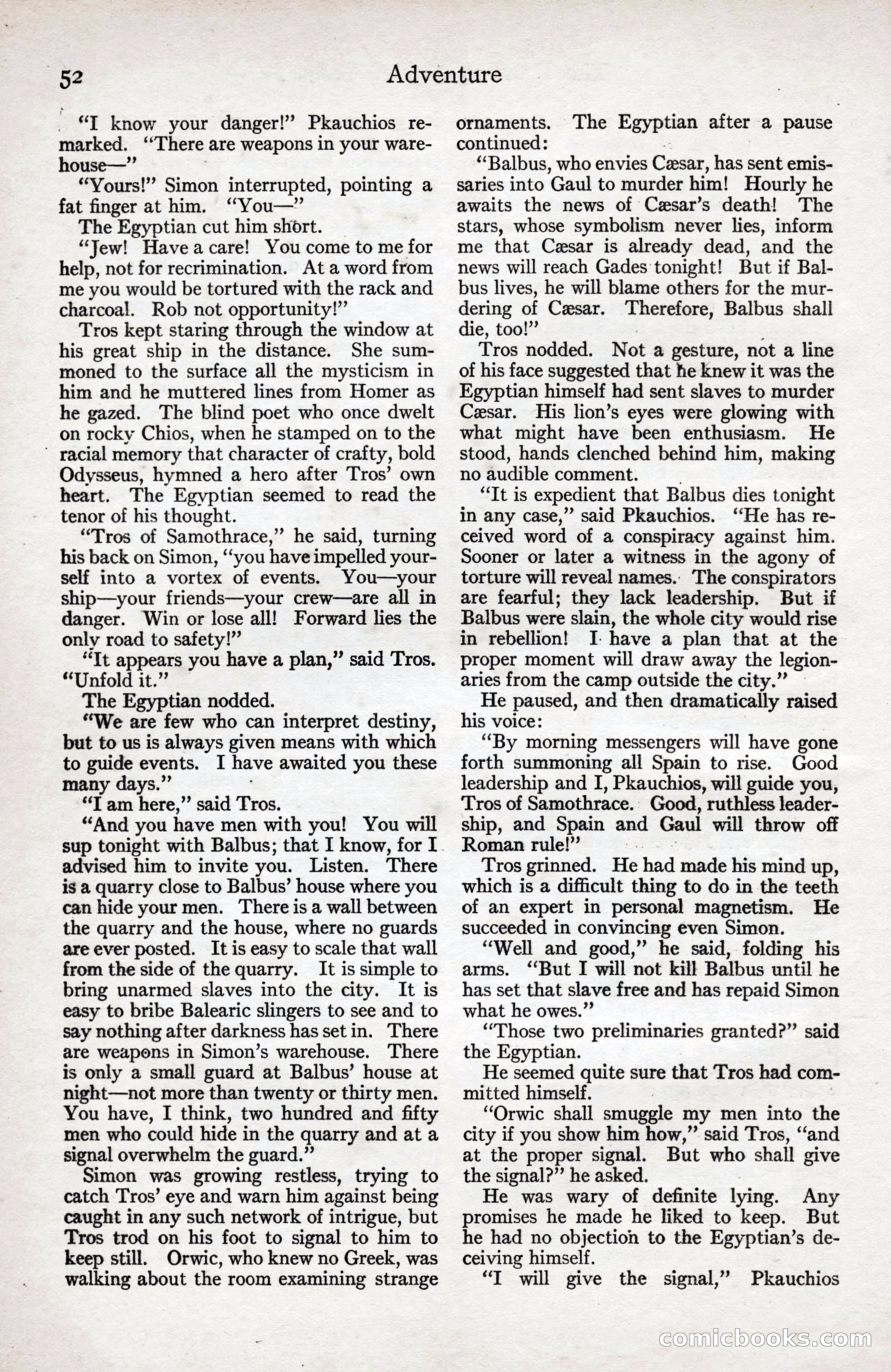 Adventure Magazine Cover — page 54 of 196