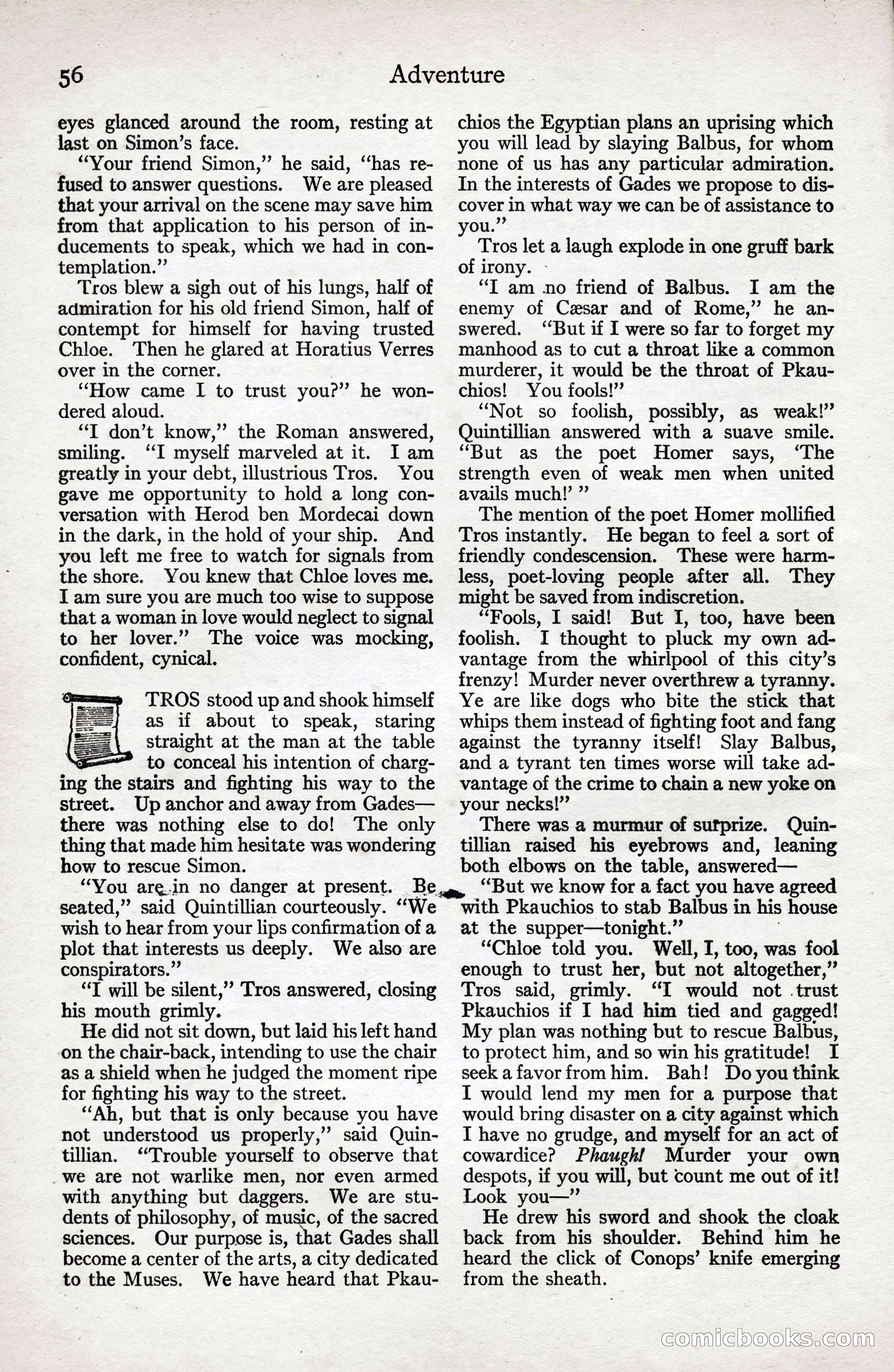 Adventure Magazine Cover — page 58 of 196