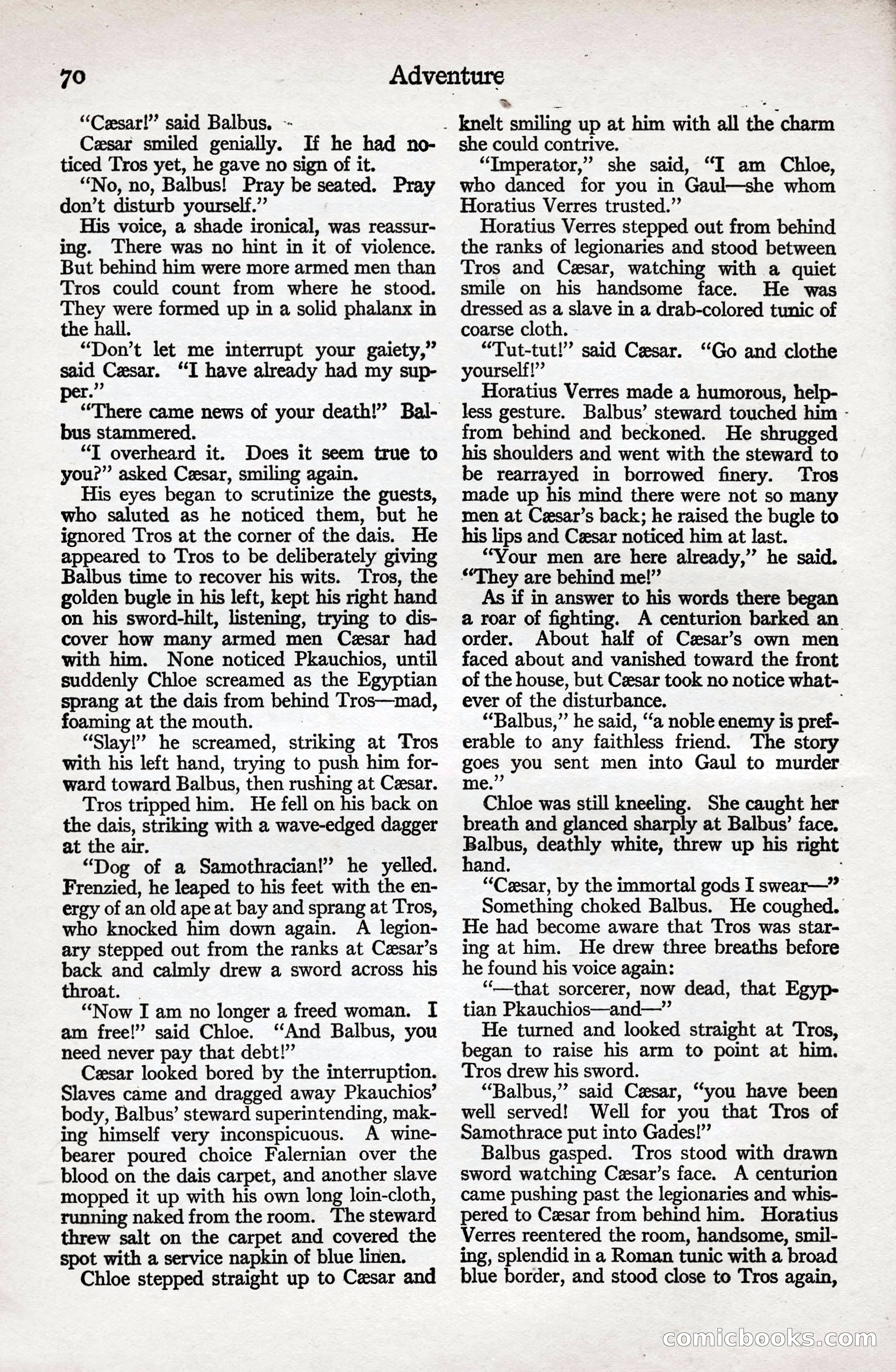 Adventure Magazine Cover — page 72 of 196