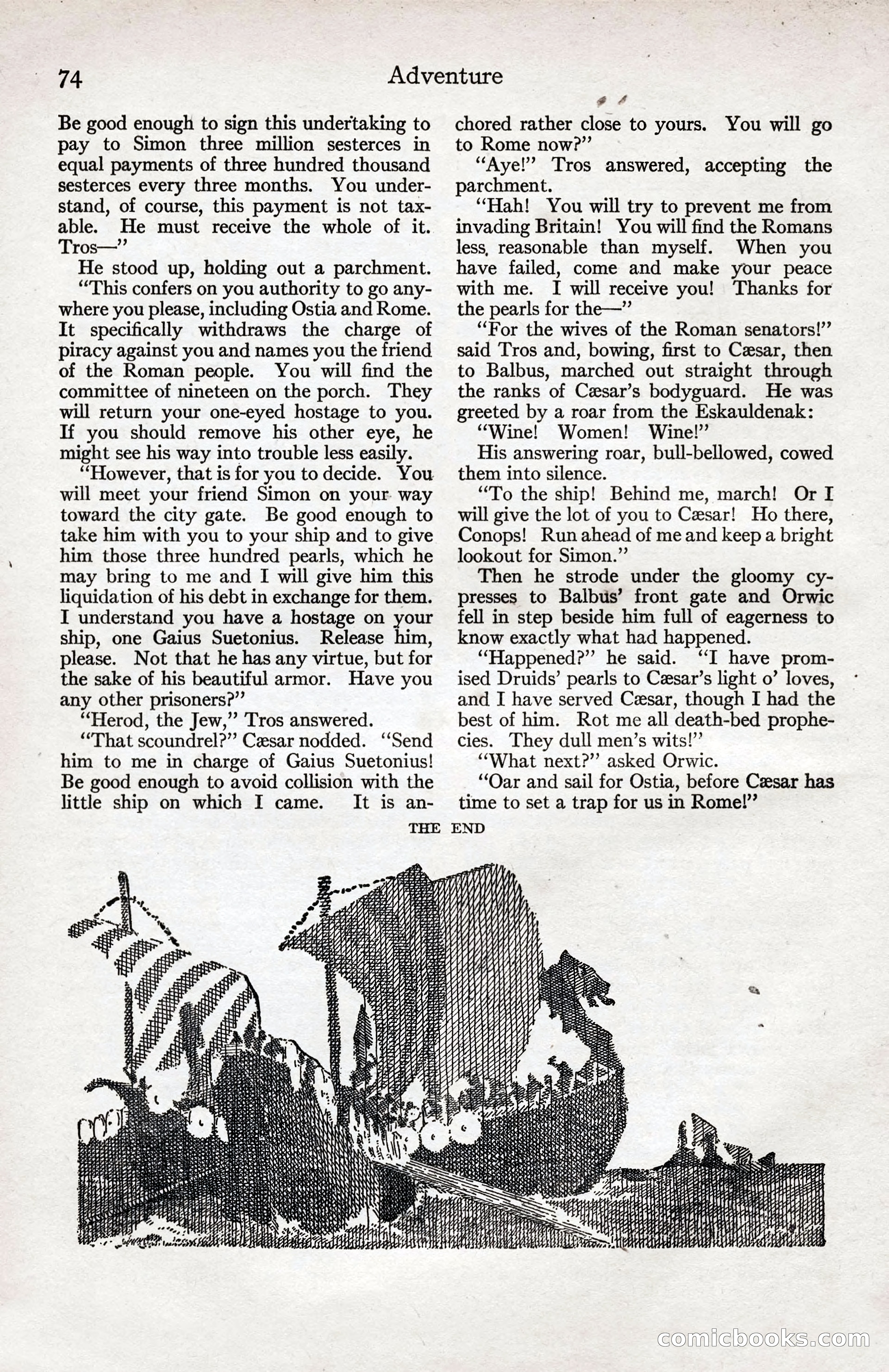 Adventure Magazine Cover — page 76 of 196