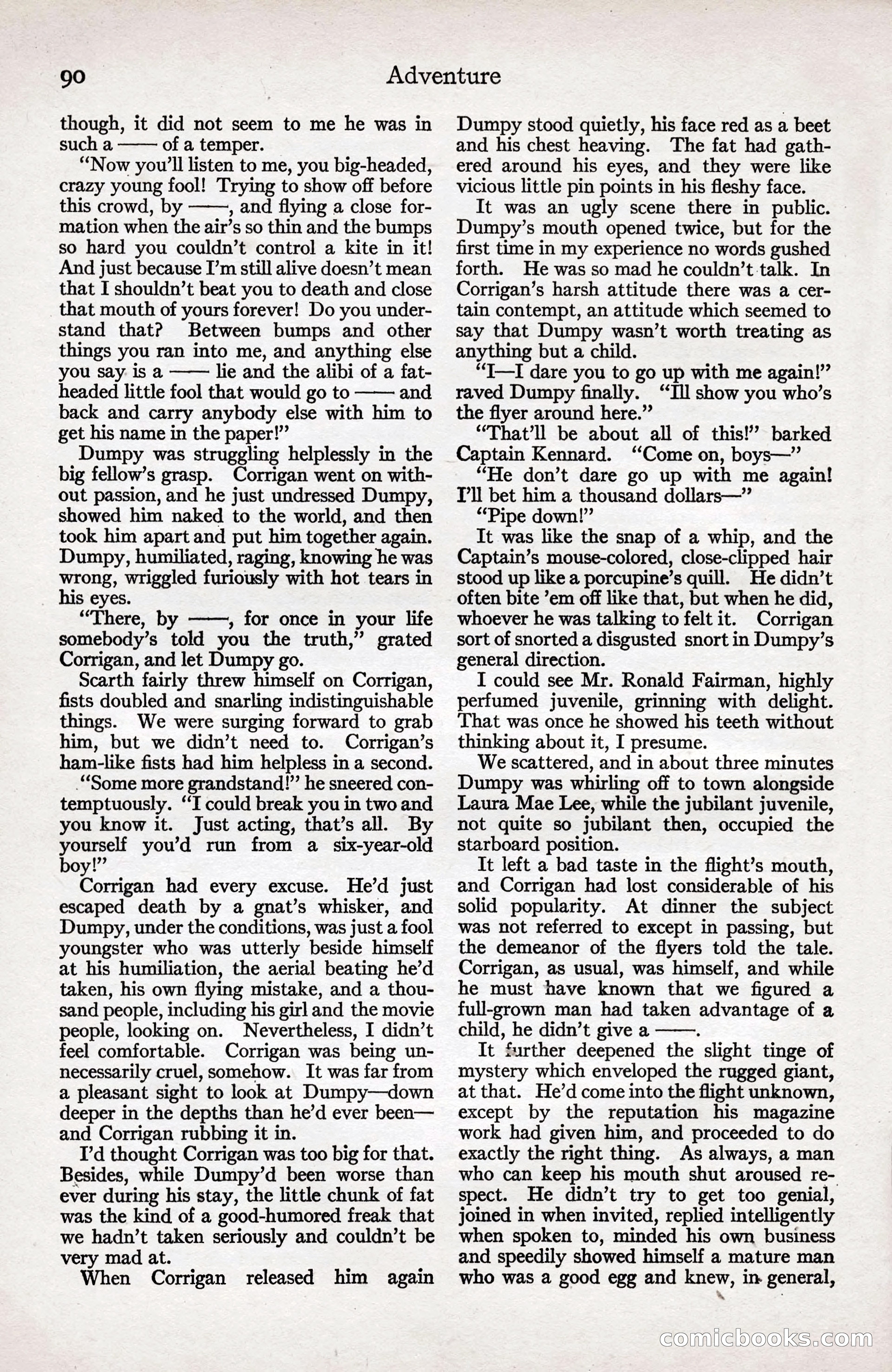 Adventure Magazine Cover — page 92 of 196