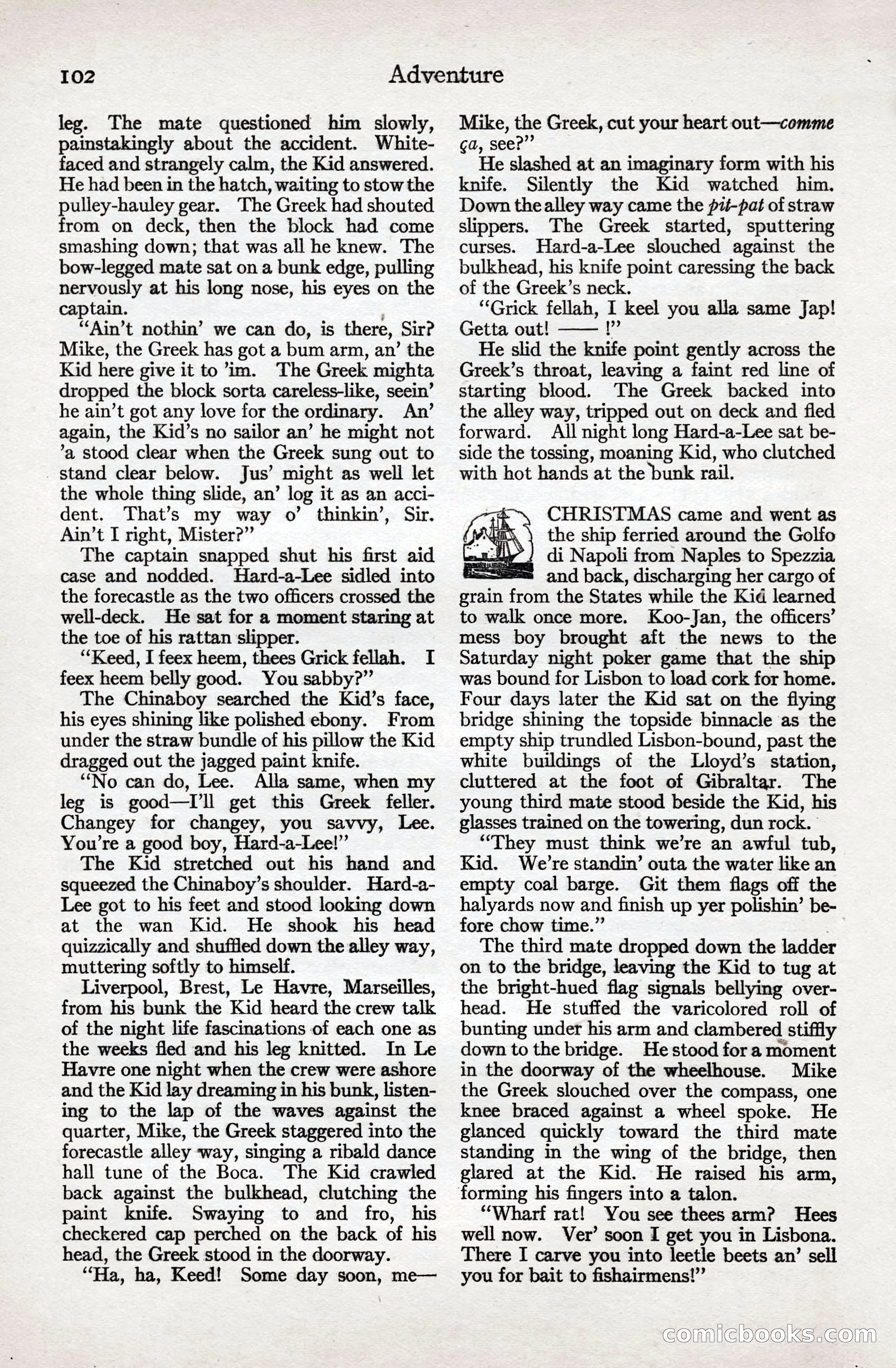Adventure Magazine Cover — page 104 of 196