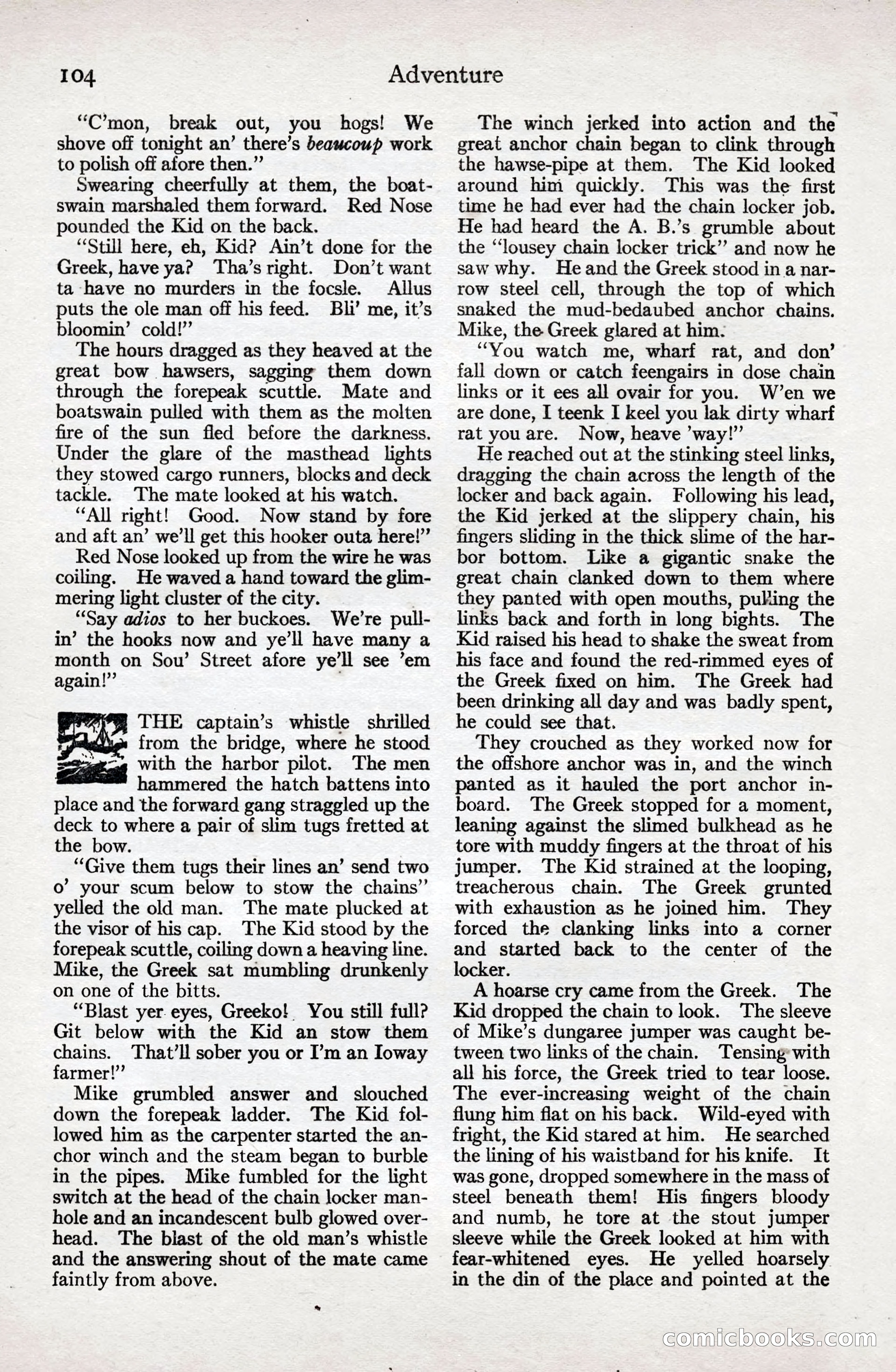 Adventure Magazine Cover — page 106 of 196