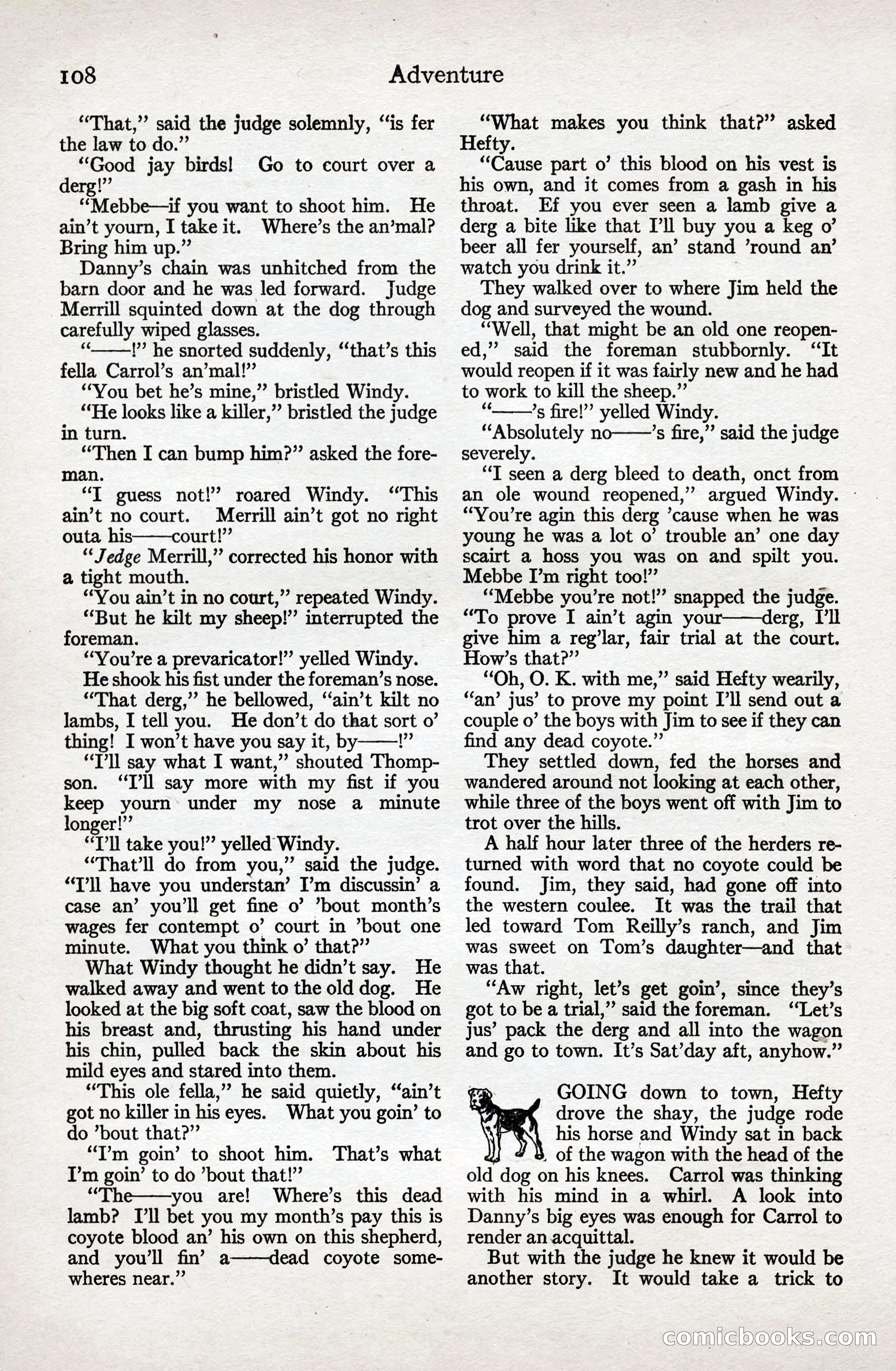 Adventure Magazine Cover — page 110 of 196