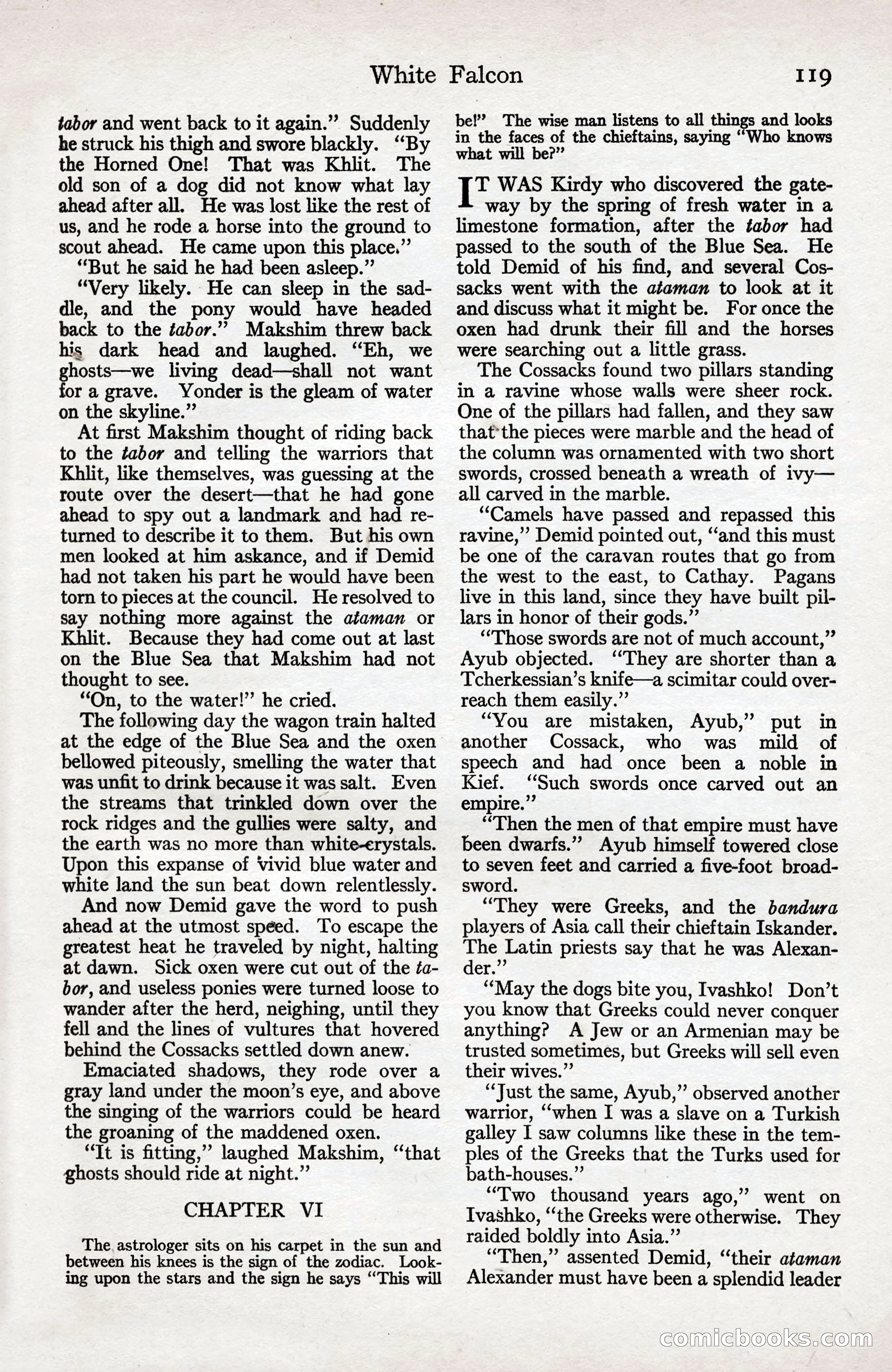 Adventure Magazine Cover — page 121 of 196