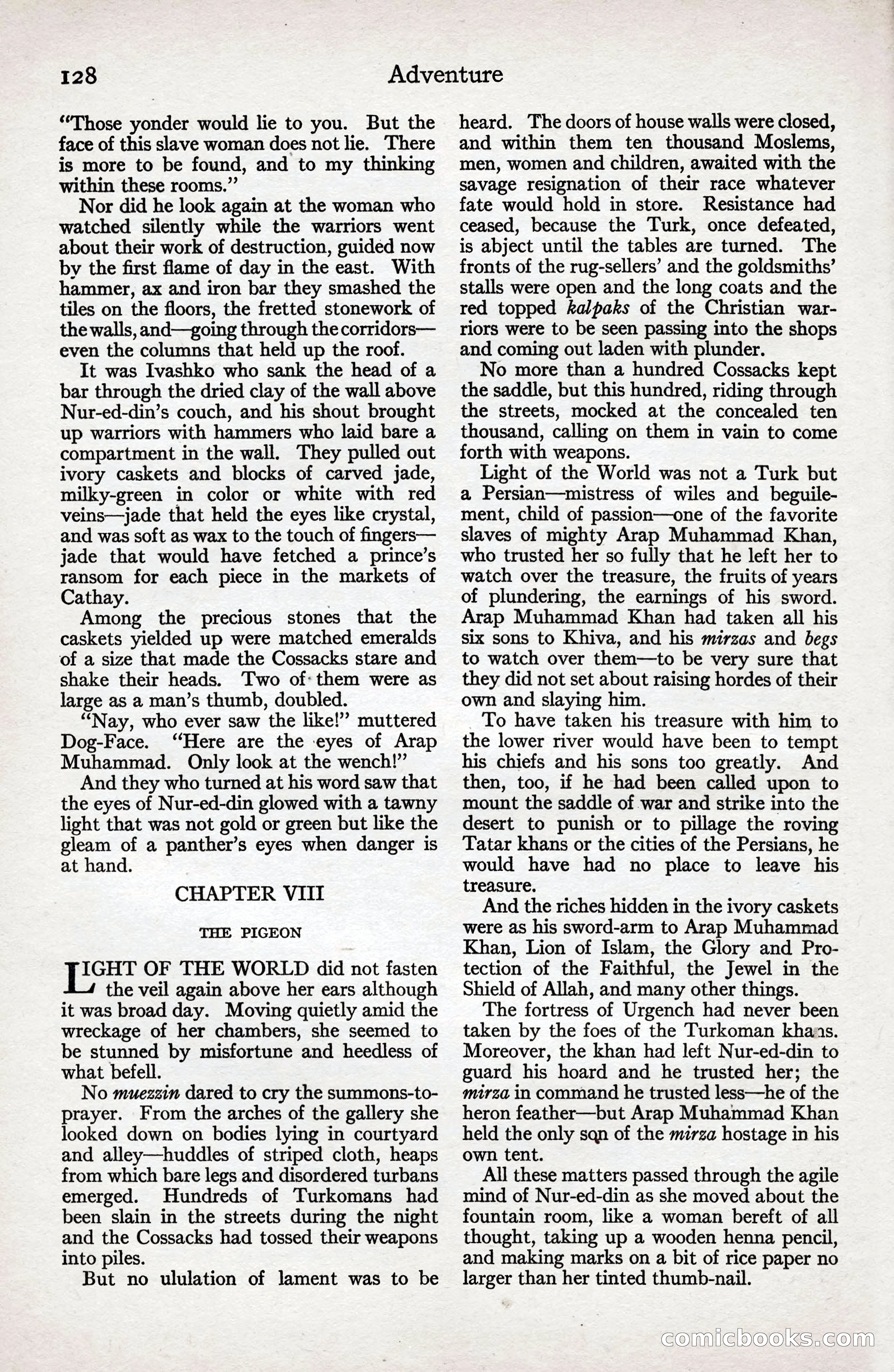 Adventure Magazine Cover — page 130 of 196