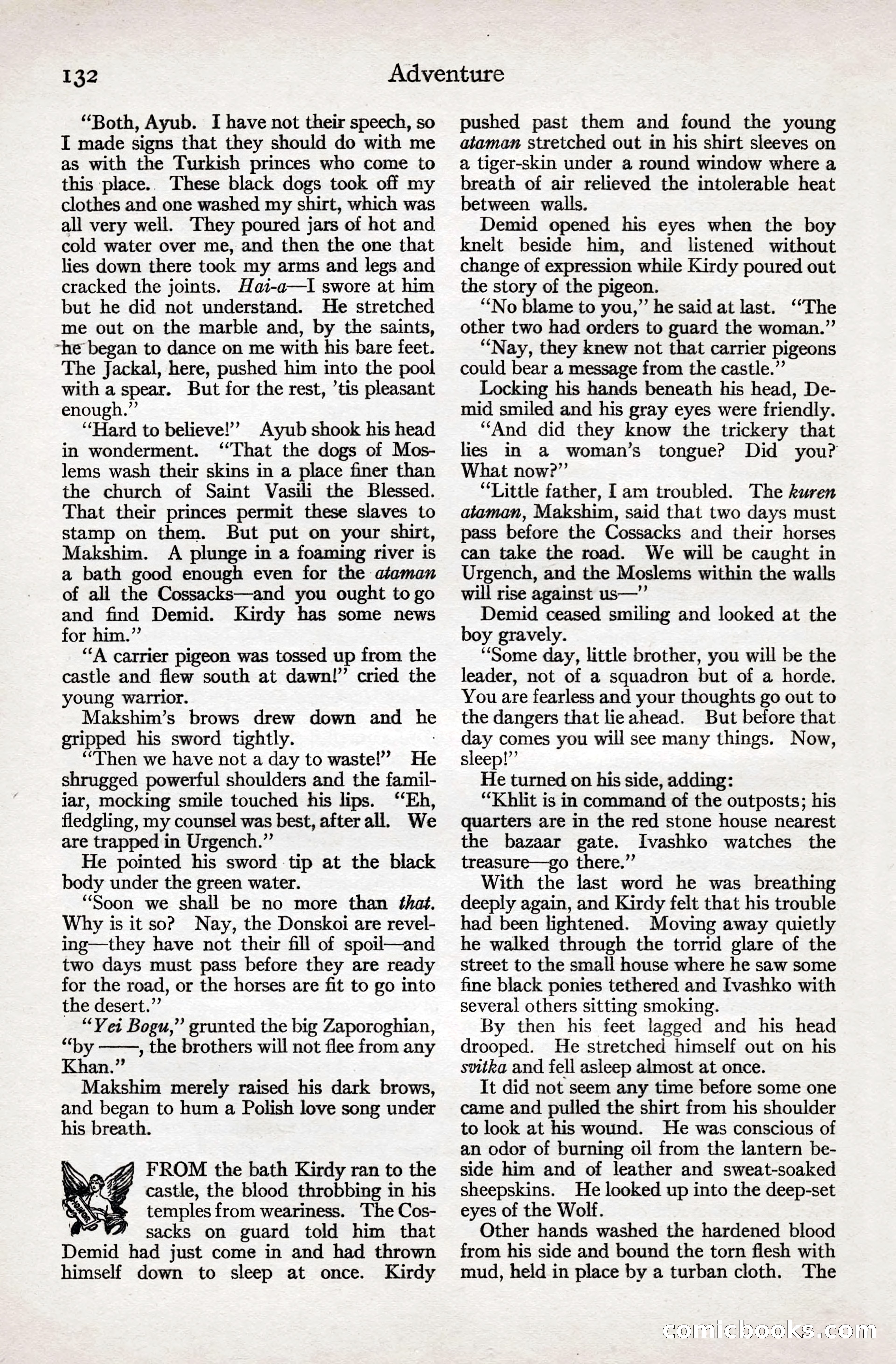 Adventure Magazine Cover — page 134 of 196