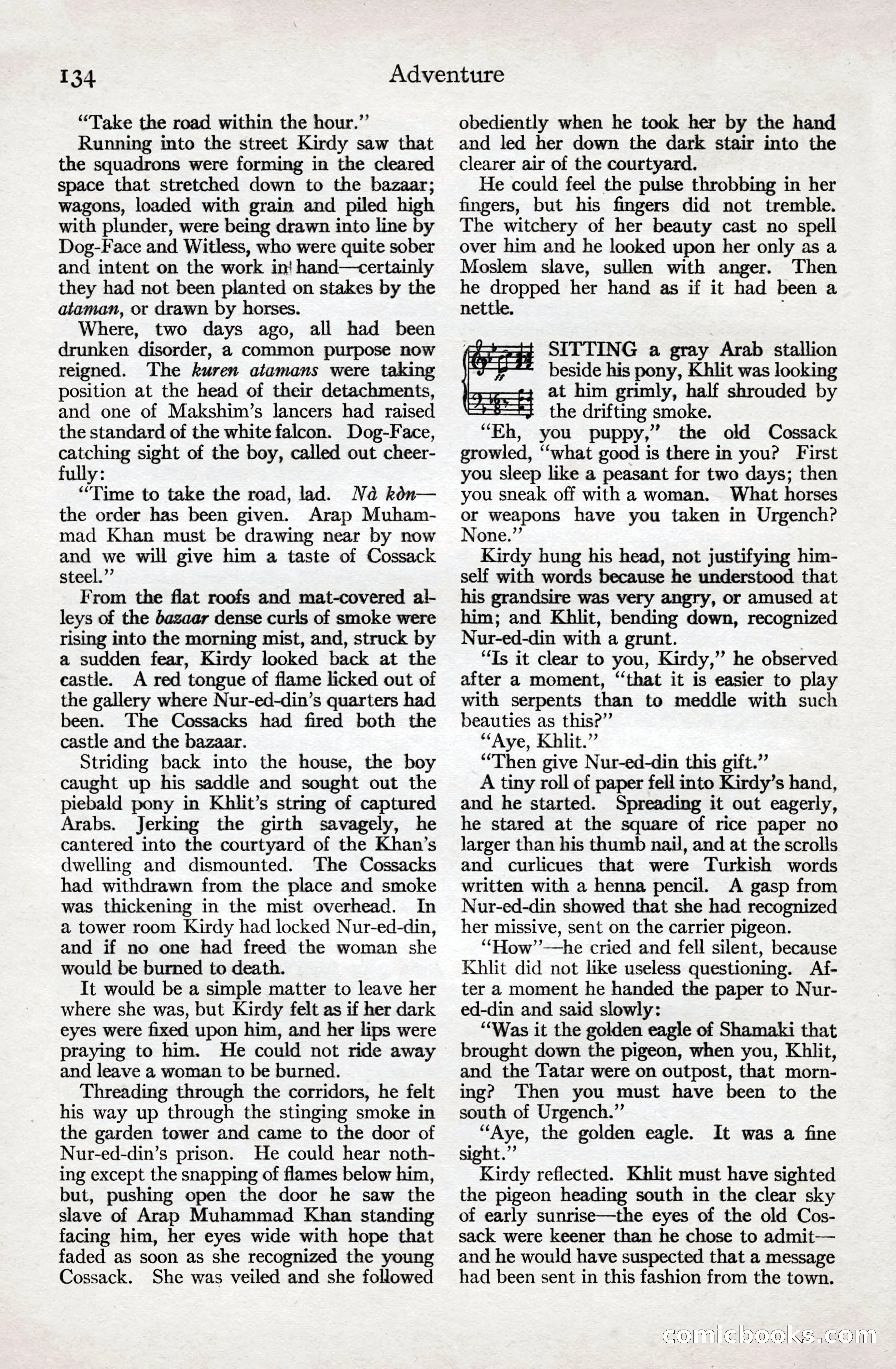 Adventure Magazine Cover — page 136 of 196