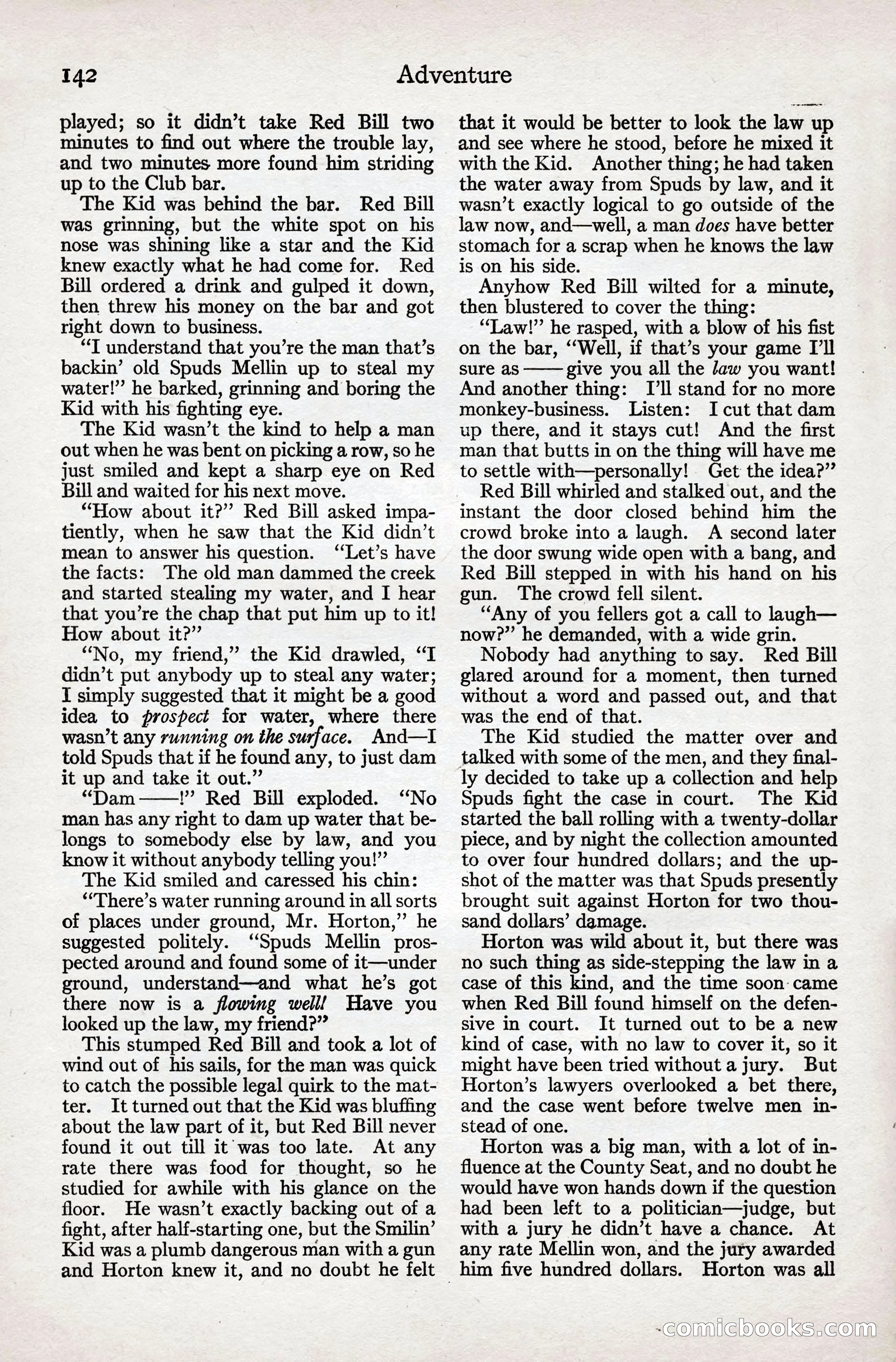 Adventure Magazine Cover — page 144 of 196