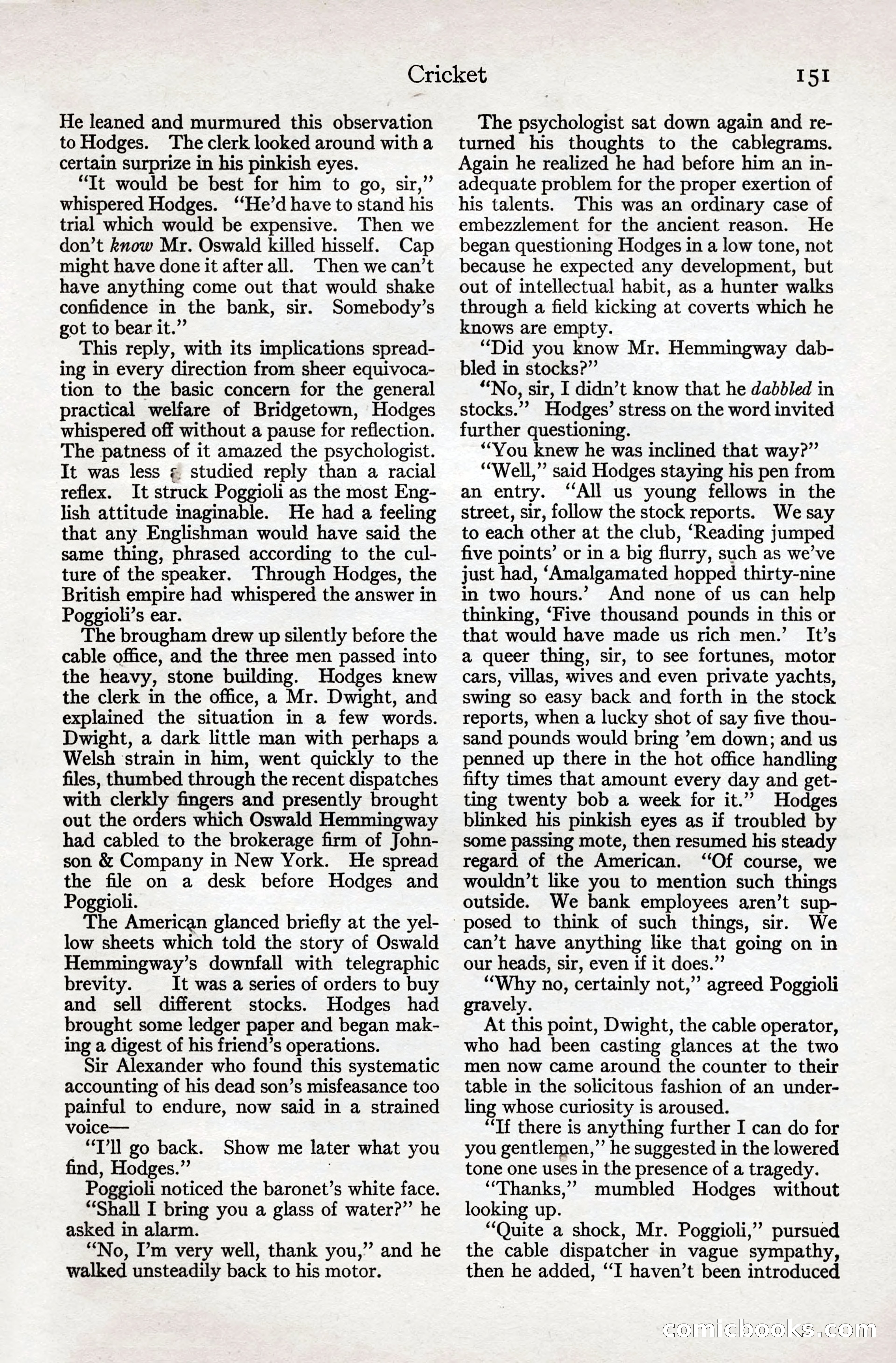 Adventure Magazine Cover — page 153 of 196