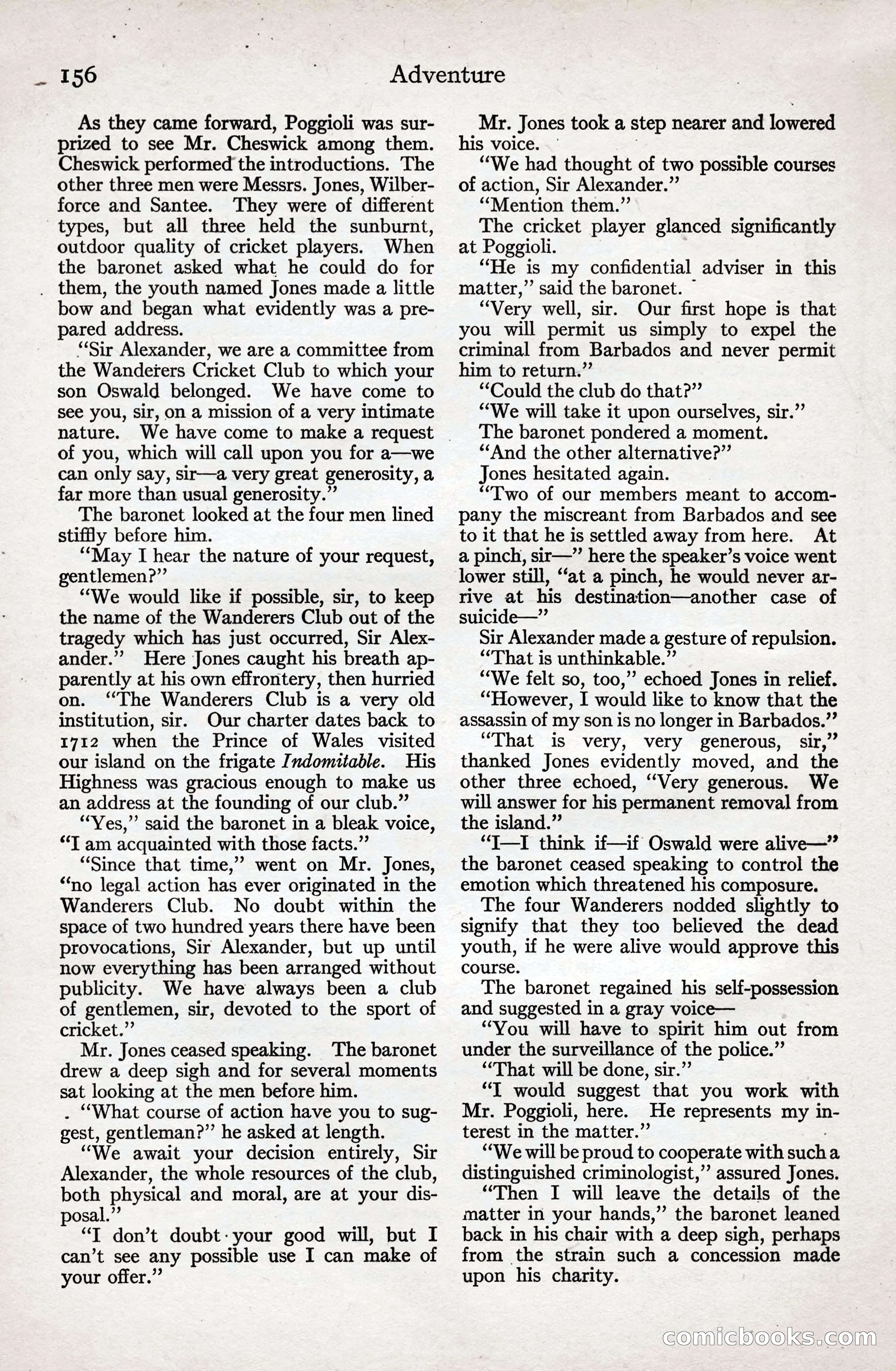 Adventure Magazine Cover — page 158 of 196