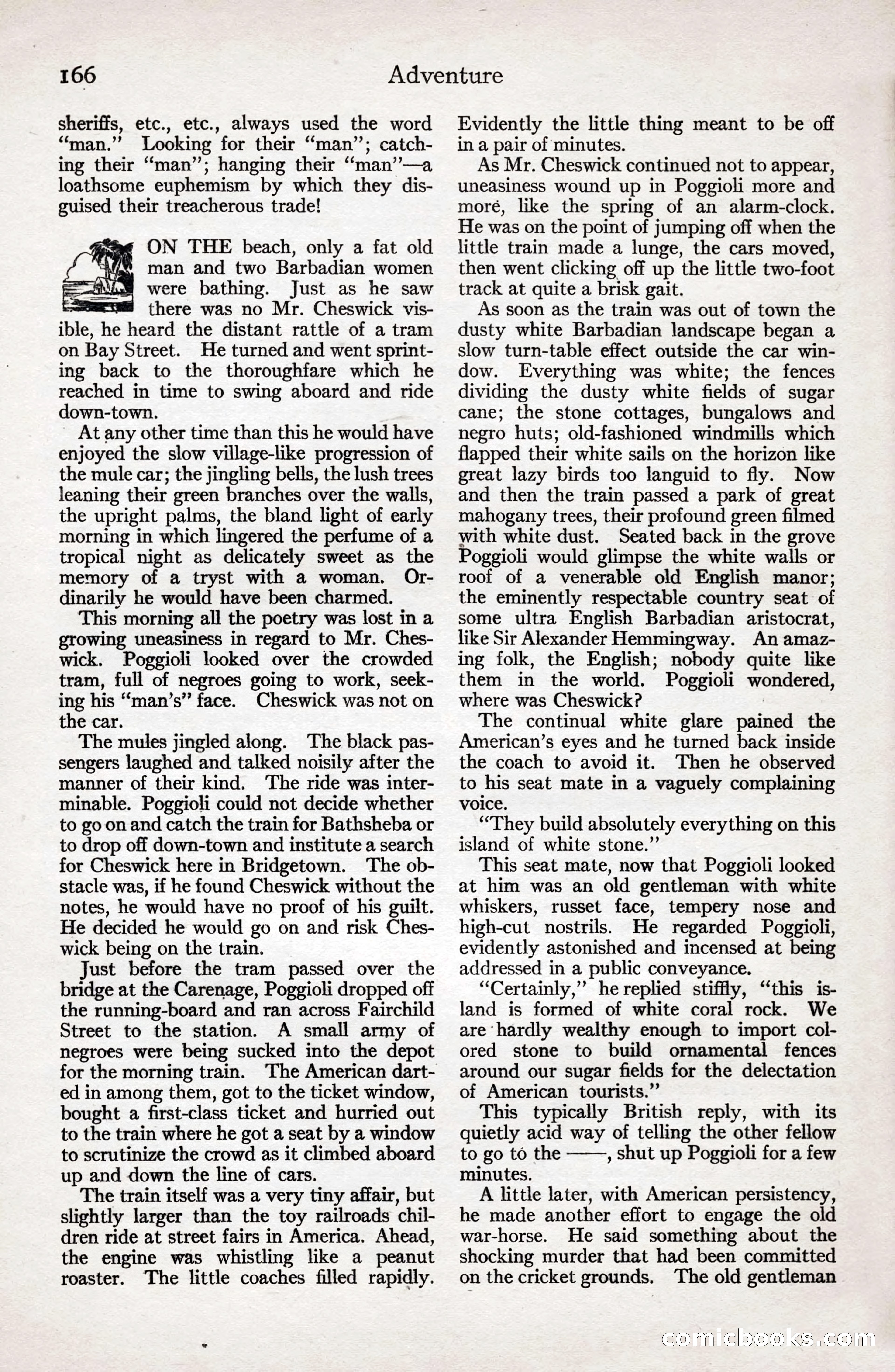 Adventure Magazine Cover — page 168 of 196