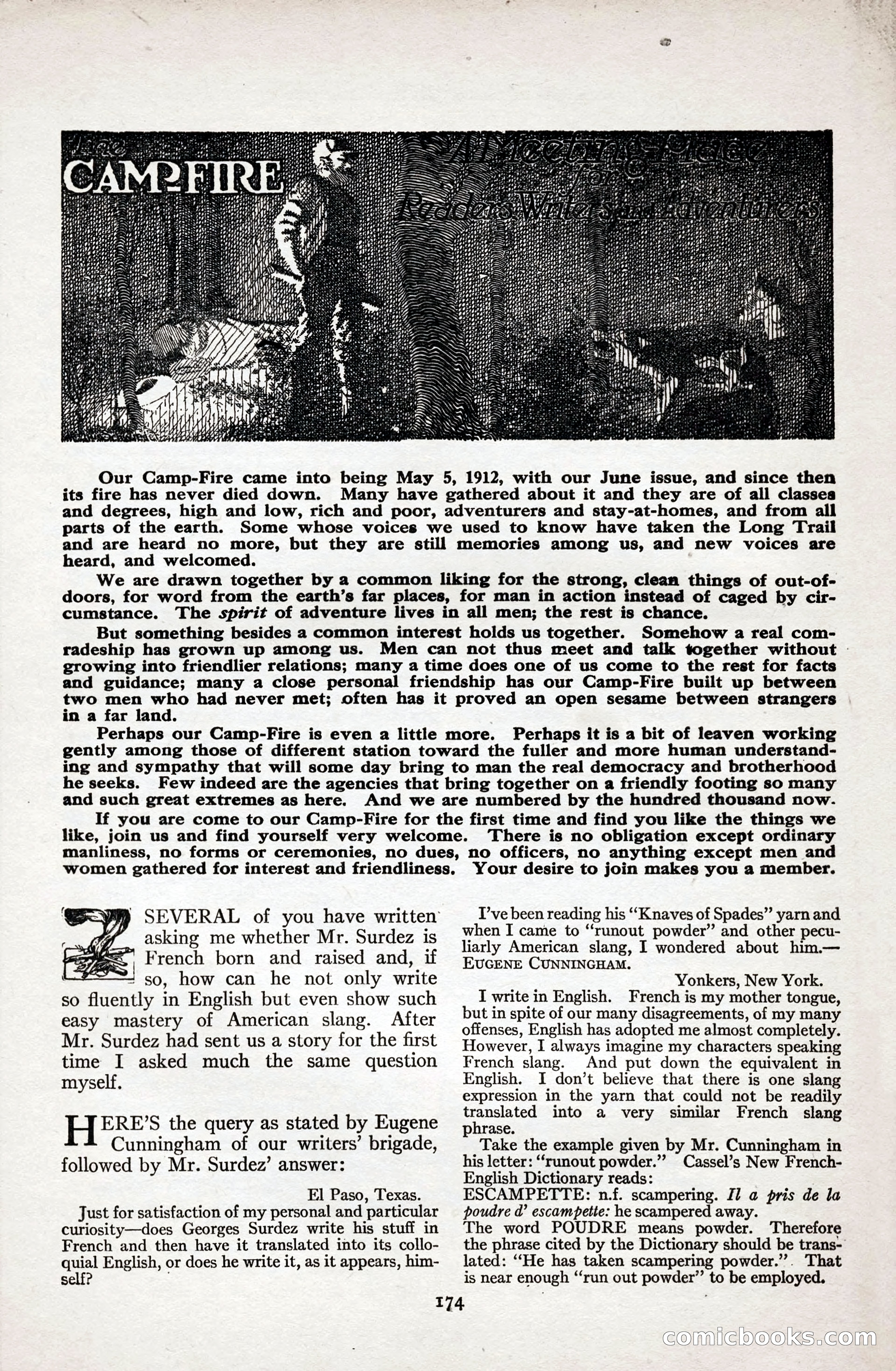 Adventure Magazine Cover — page 176 of 196