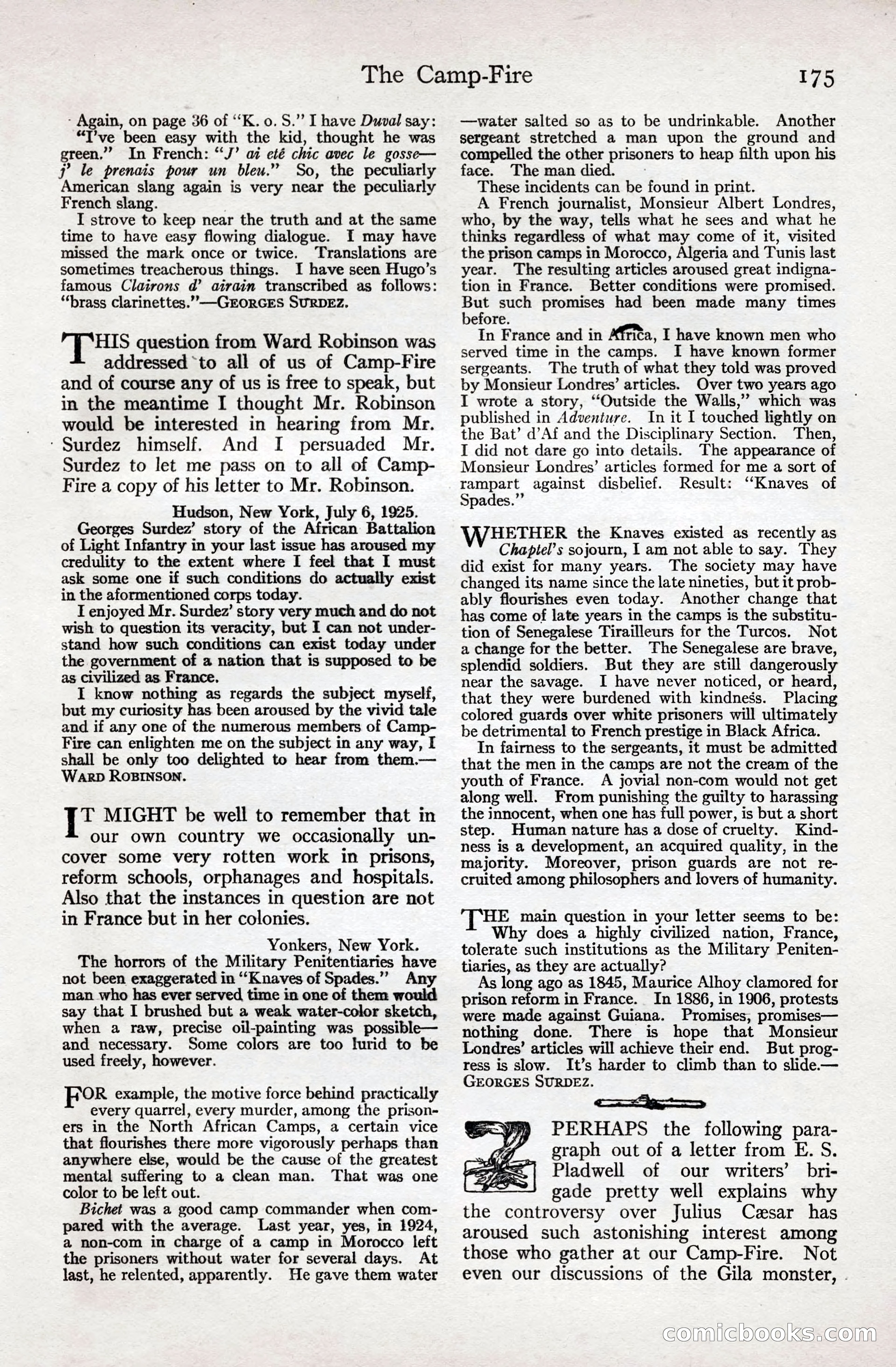 Adventure Magazine Cover — page 177 of 196