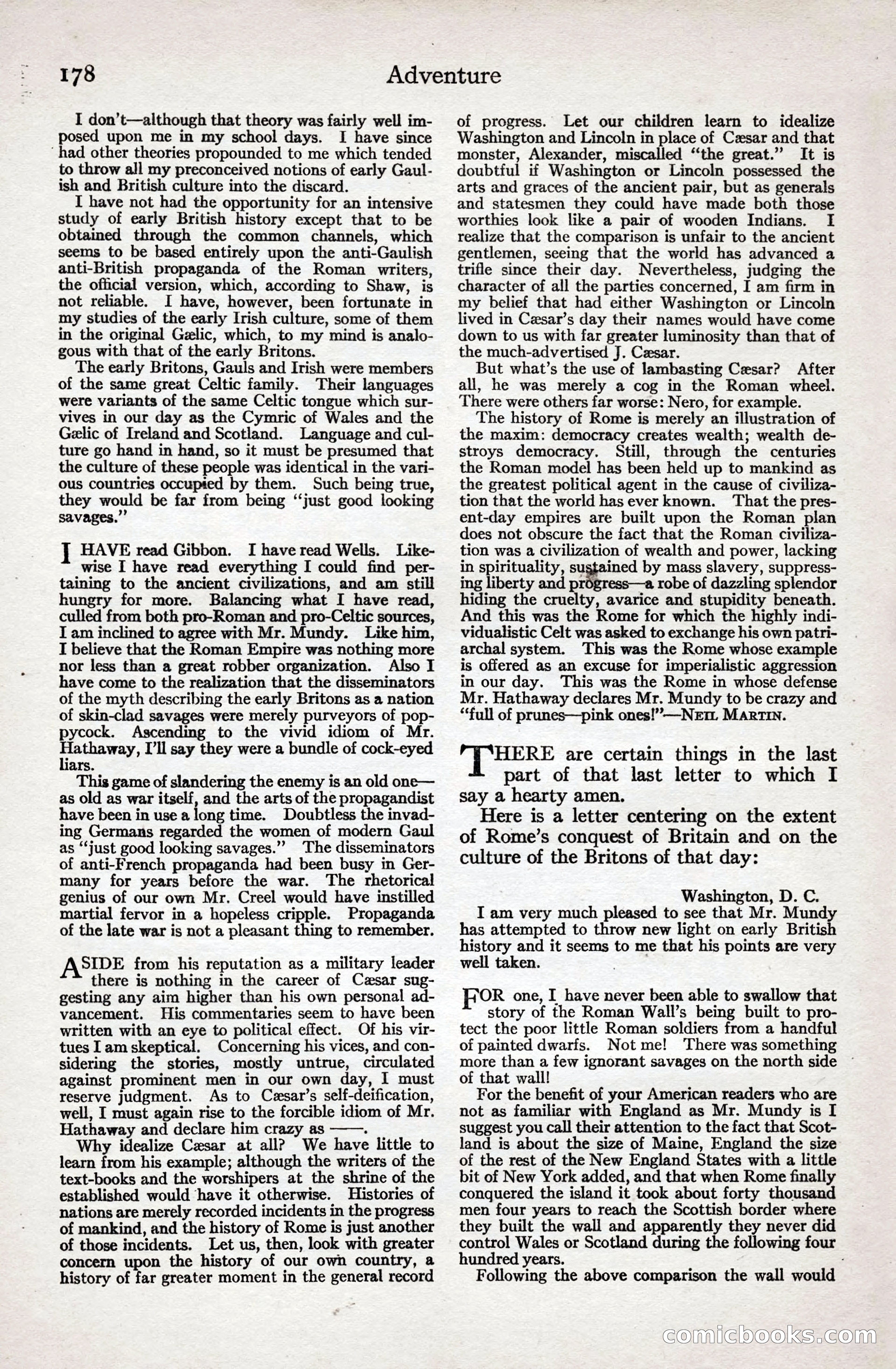 Adventure Magazine Cover — page 180 of 196