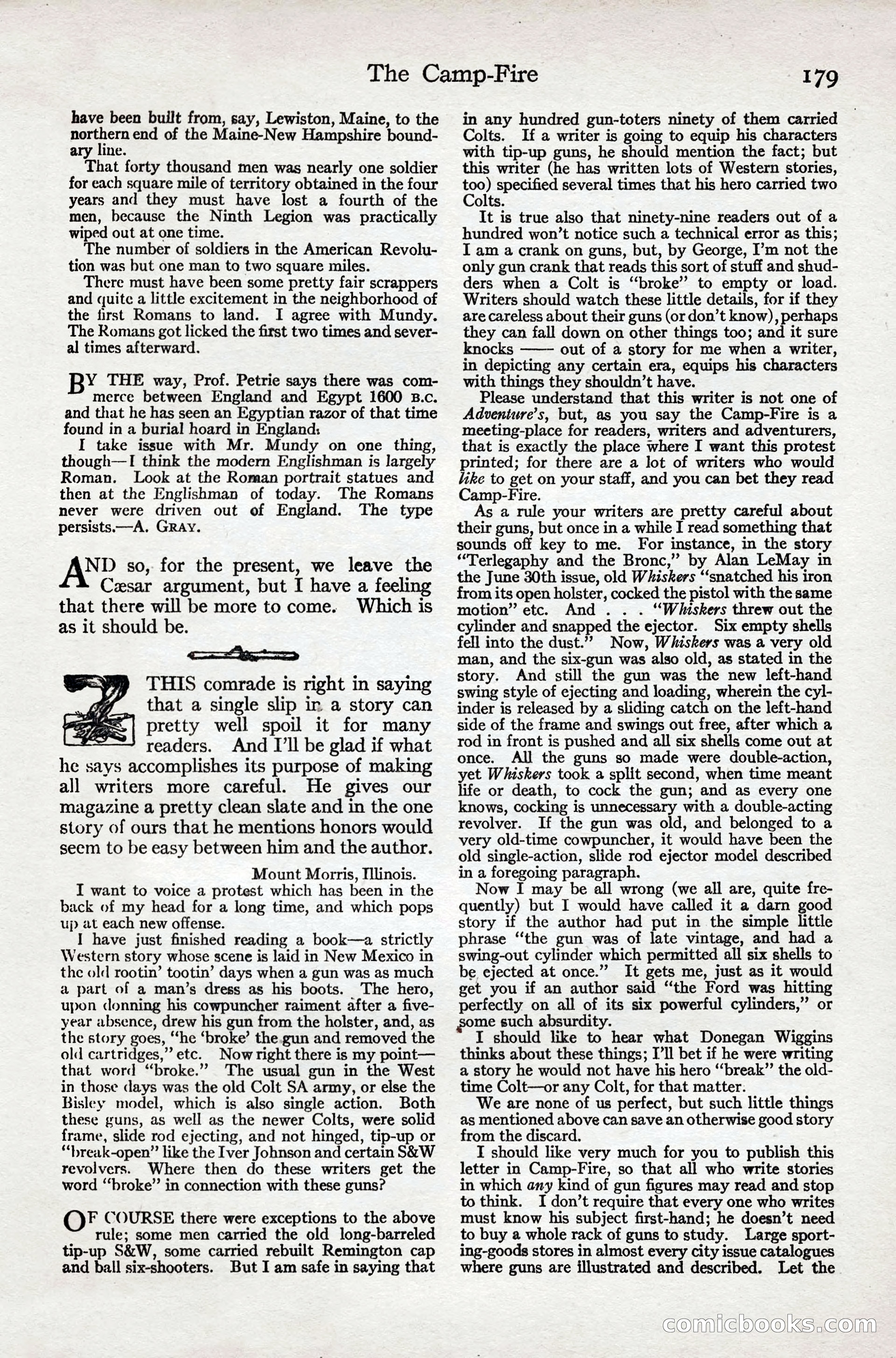 Adventure Magazine Cover — page 181 of 196