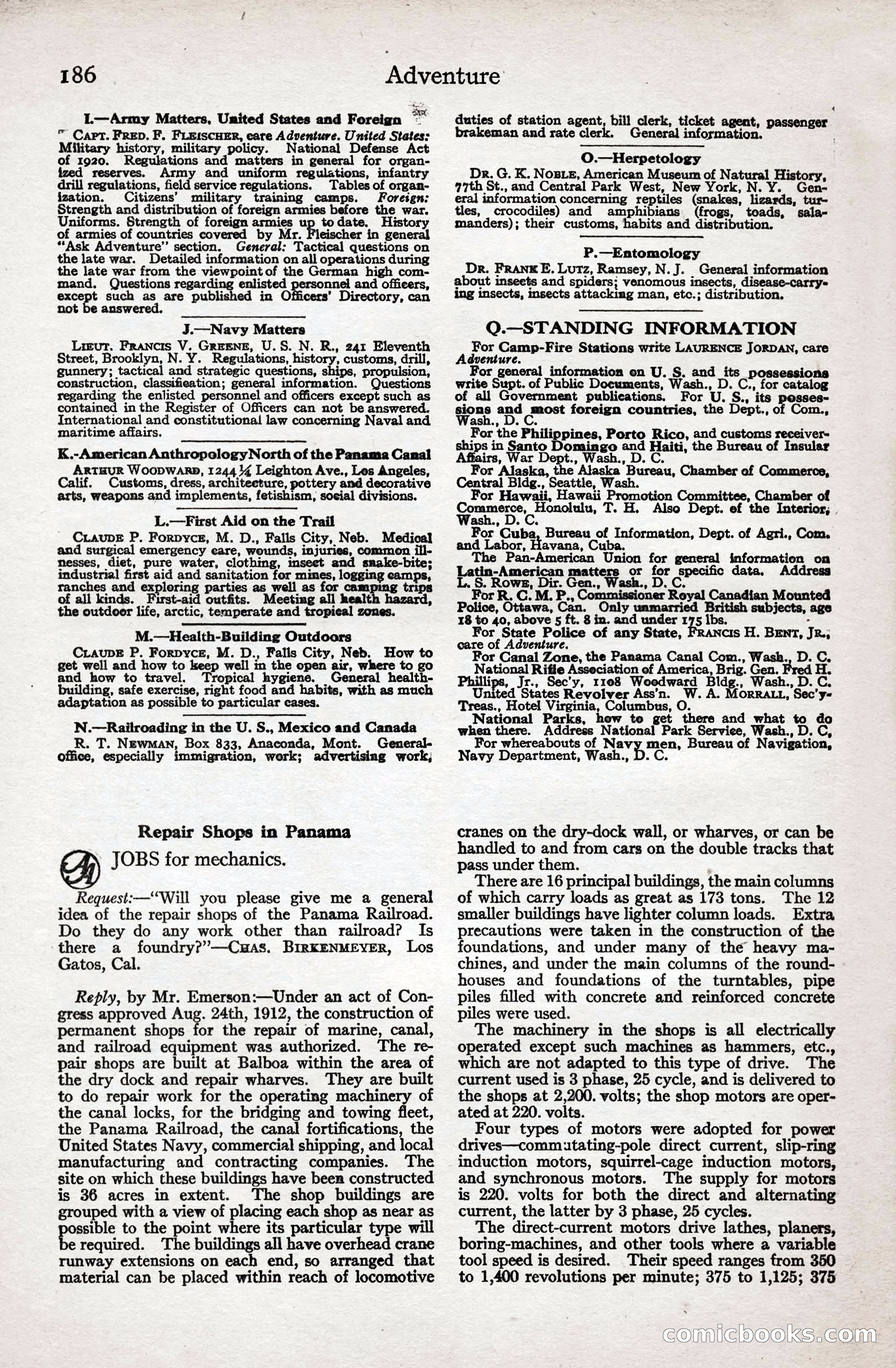 Adventure Magazine Cover — page 188 of 196