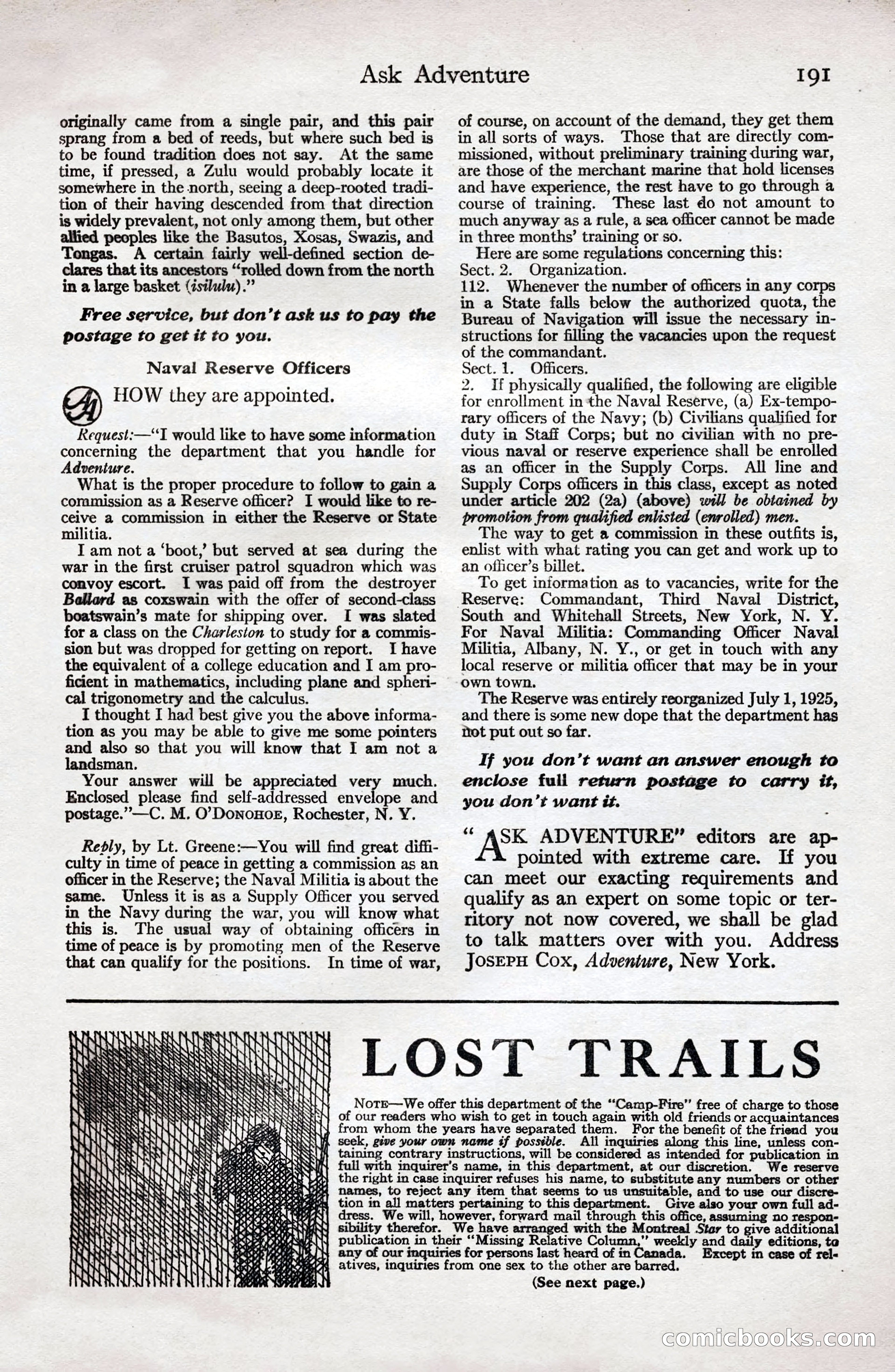 Adventure Magazine Cover — page 193 of 196