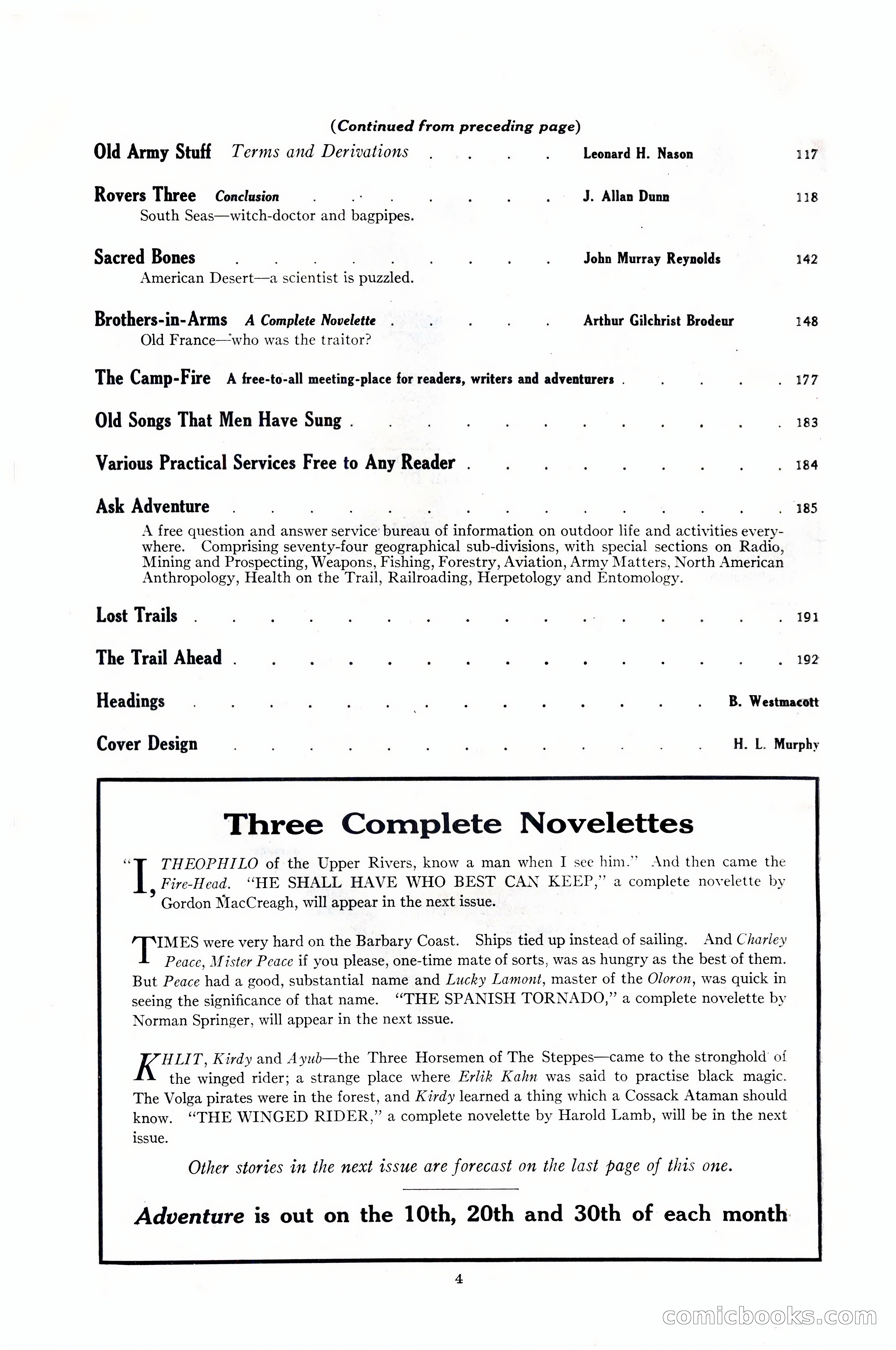 Adventure Magazine Cover — page 6 of 206