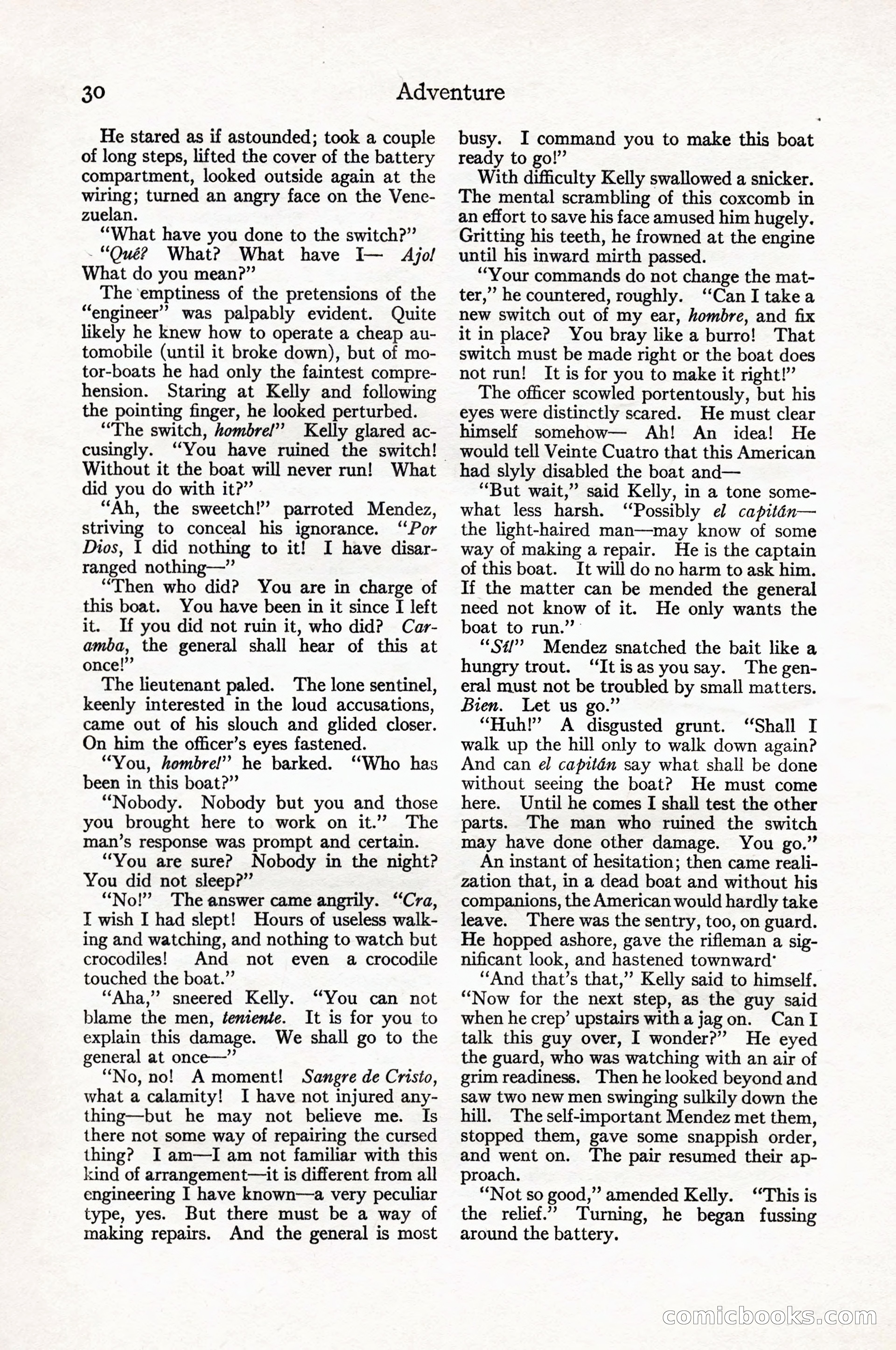 Adventure Magazine Cover — page 42 of 206
