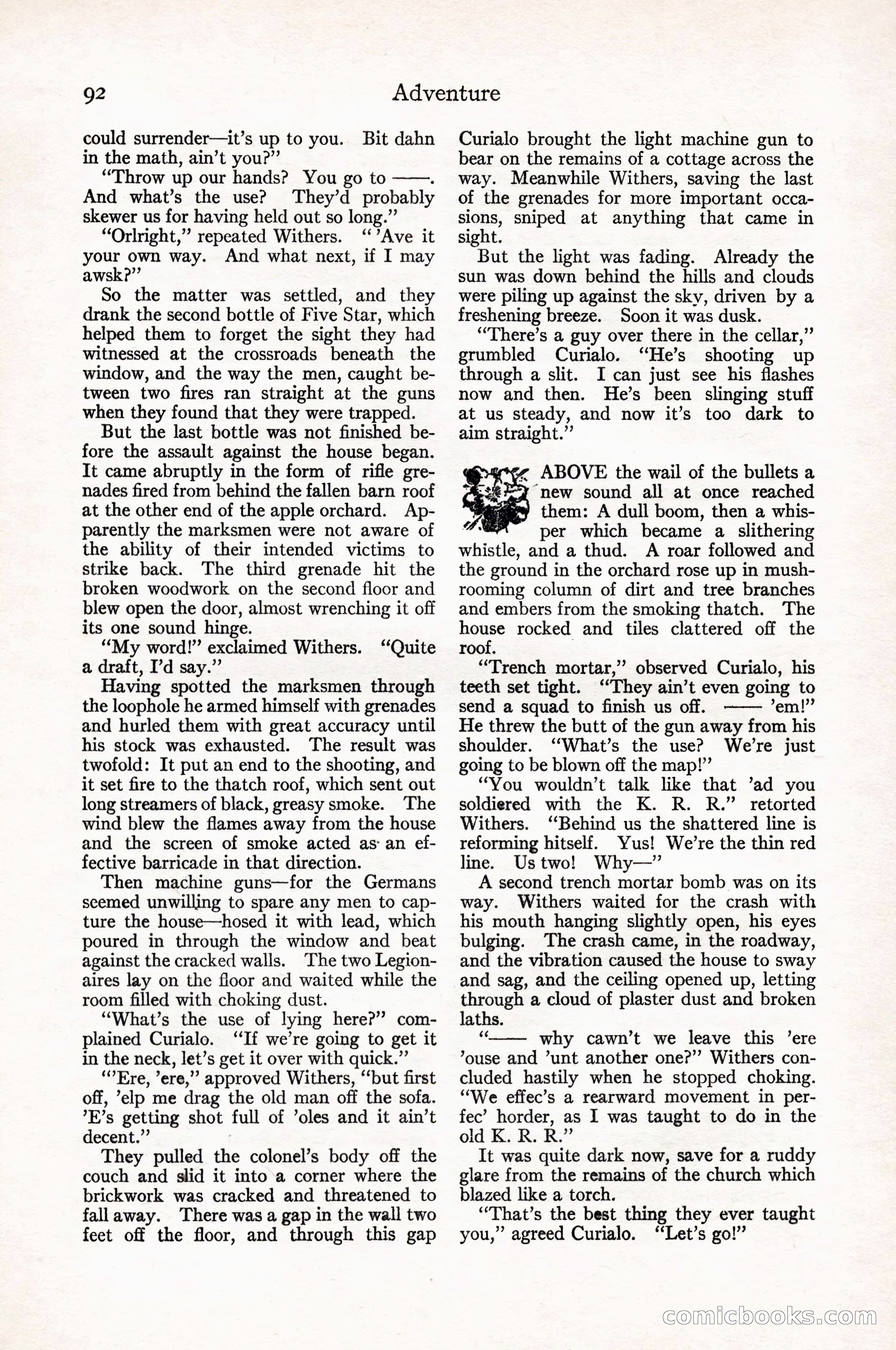 Adventure Magazine Cover — page 104 of 206