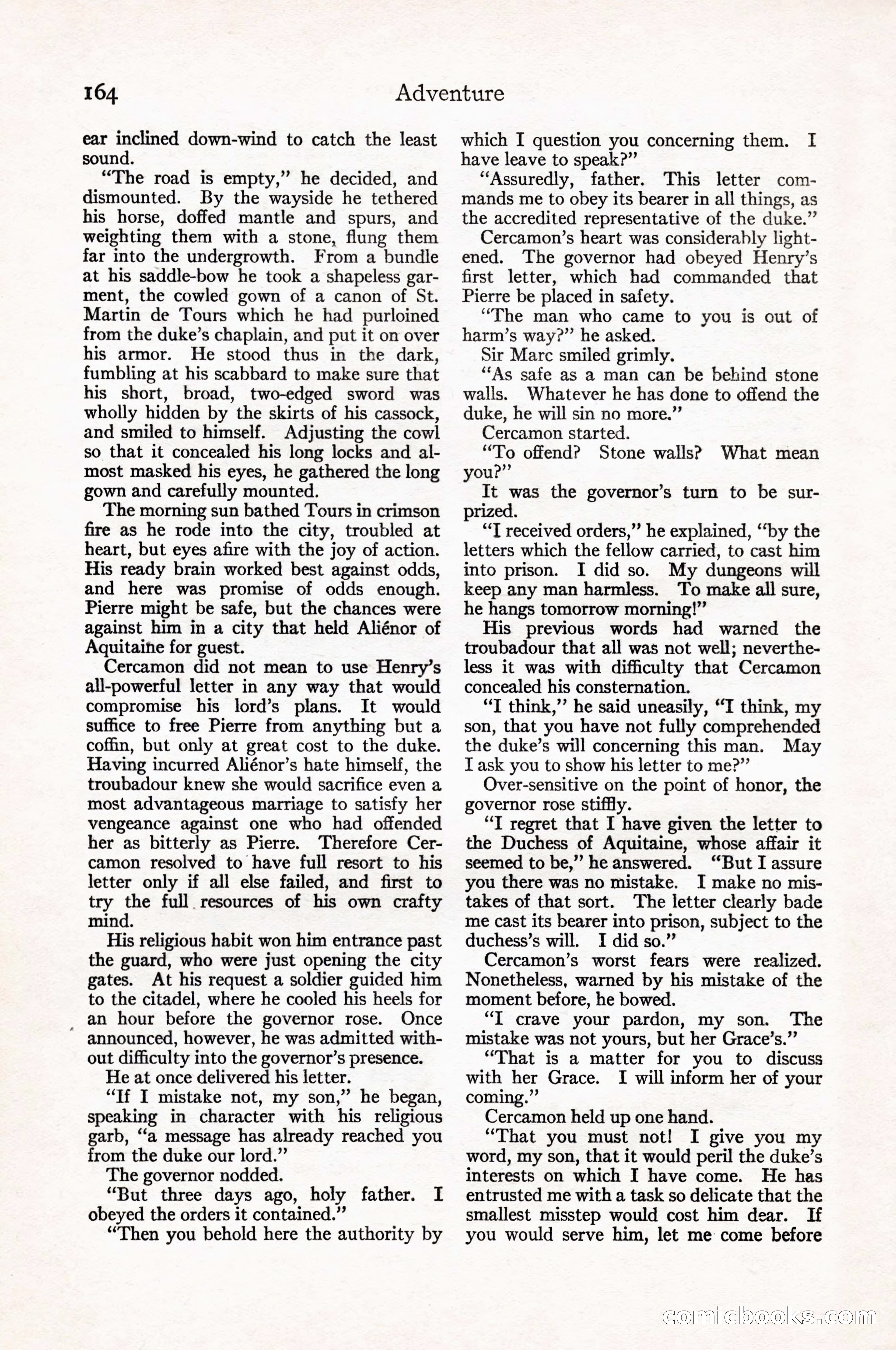 Adventure Magazine Cover — page 176 of 206