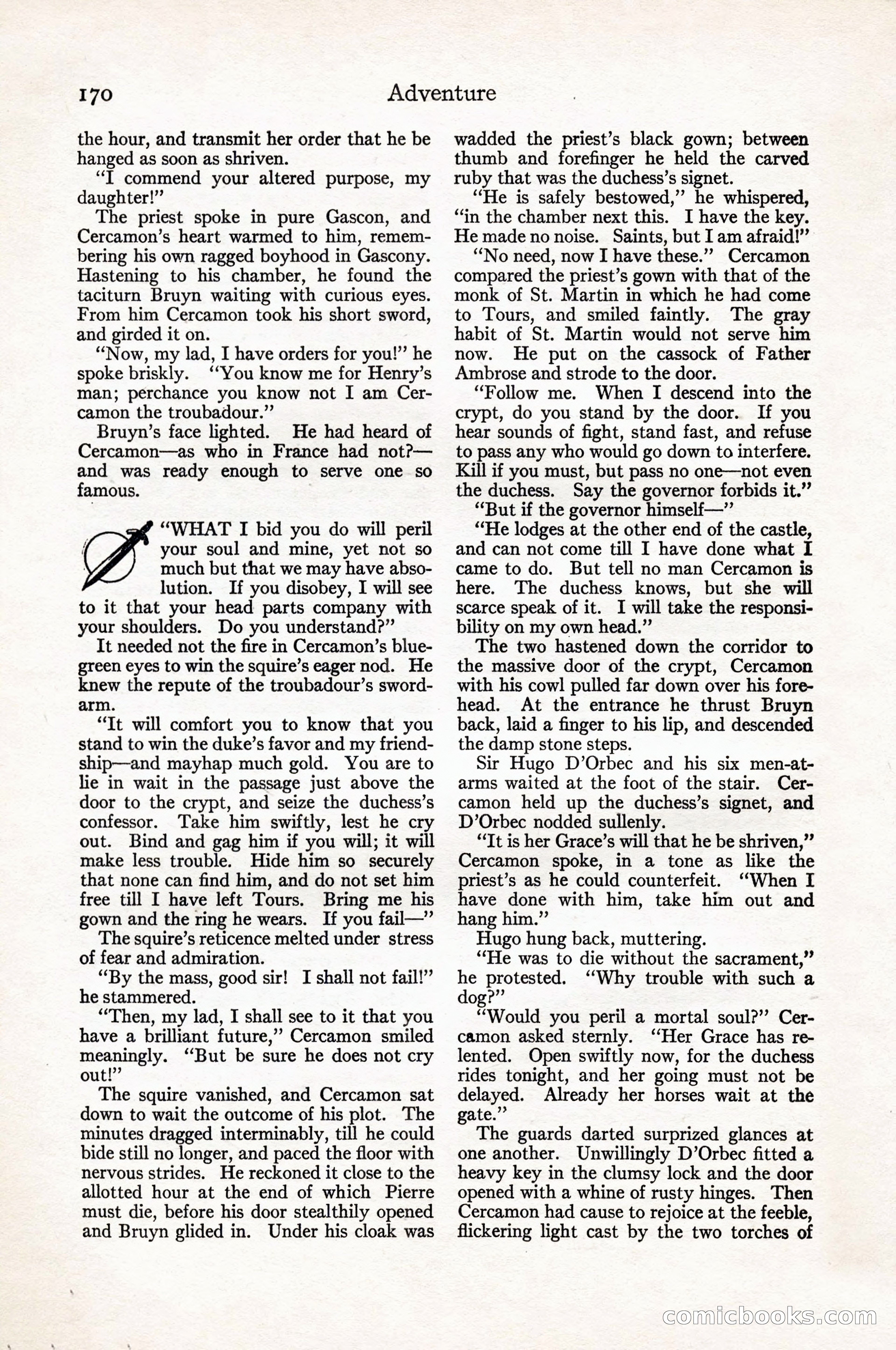Adventure Magazine Cover — page 182 of 206