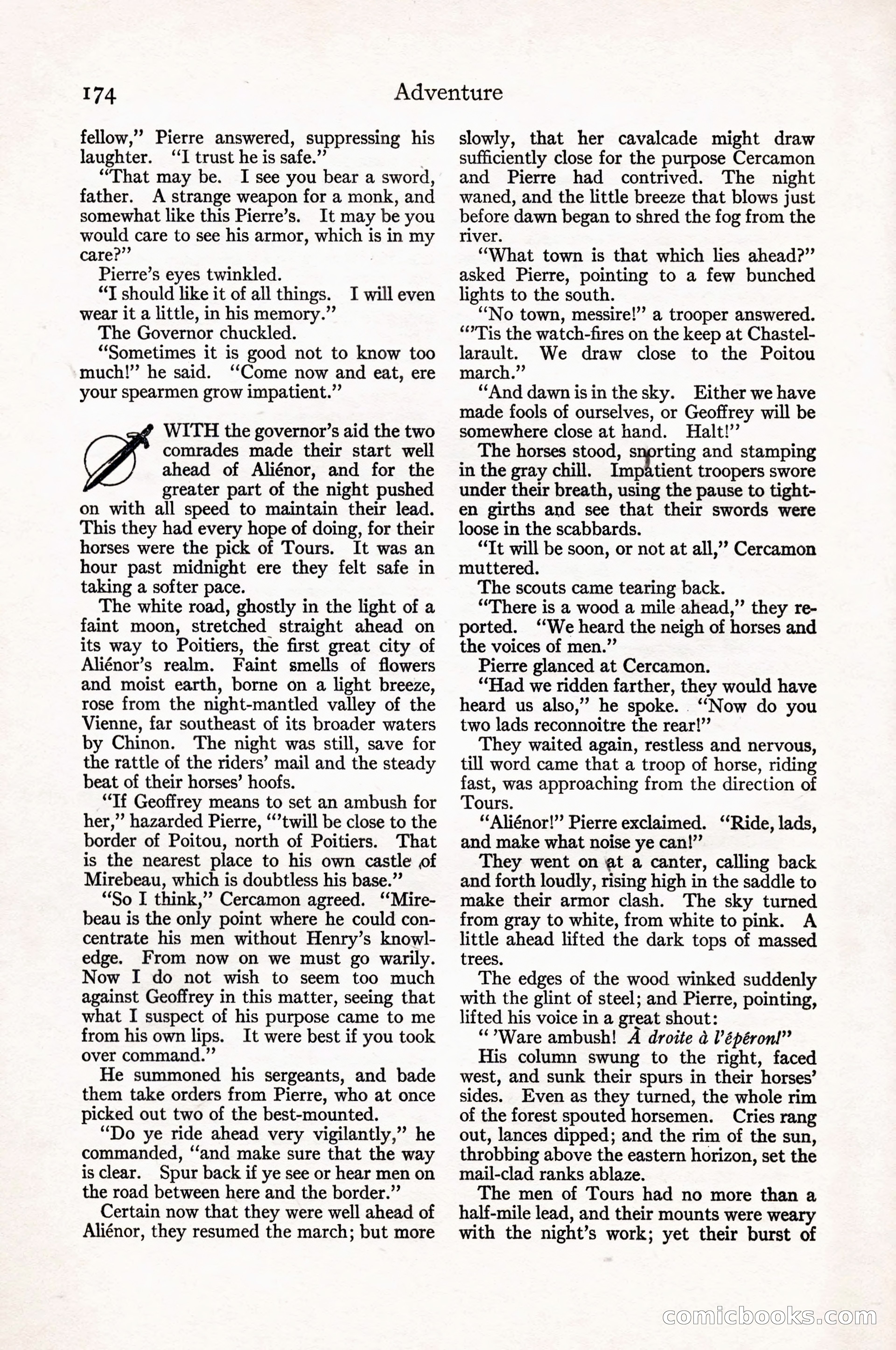 Adventure Magazine Cover — page 186 of 206
