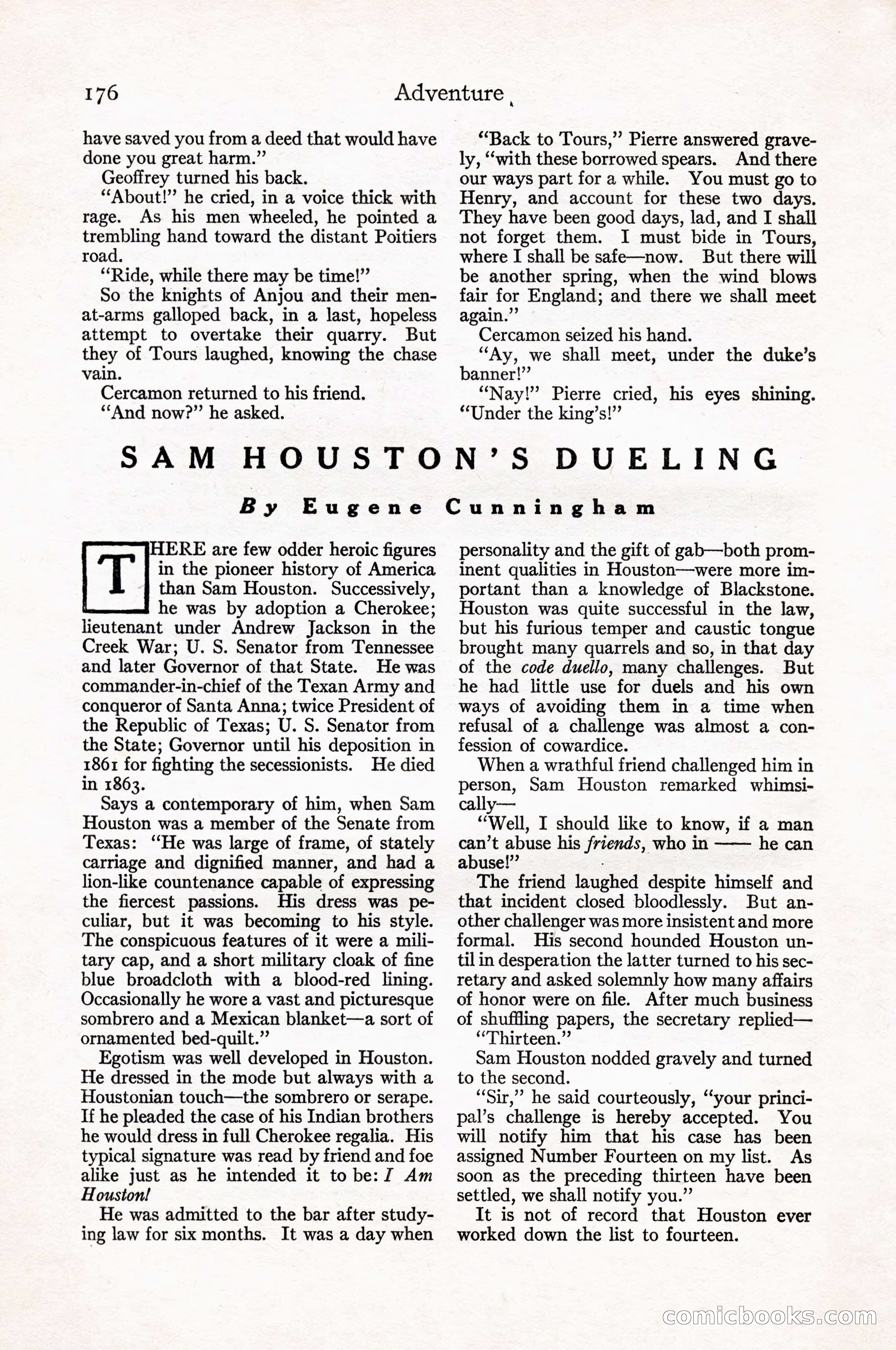 Adventure Magazine Cover — page 188 of 206